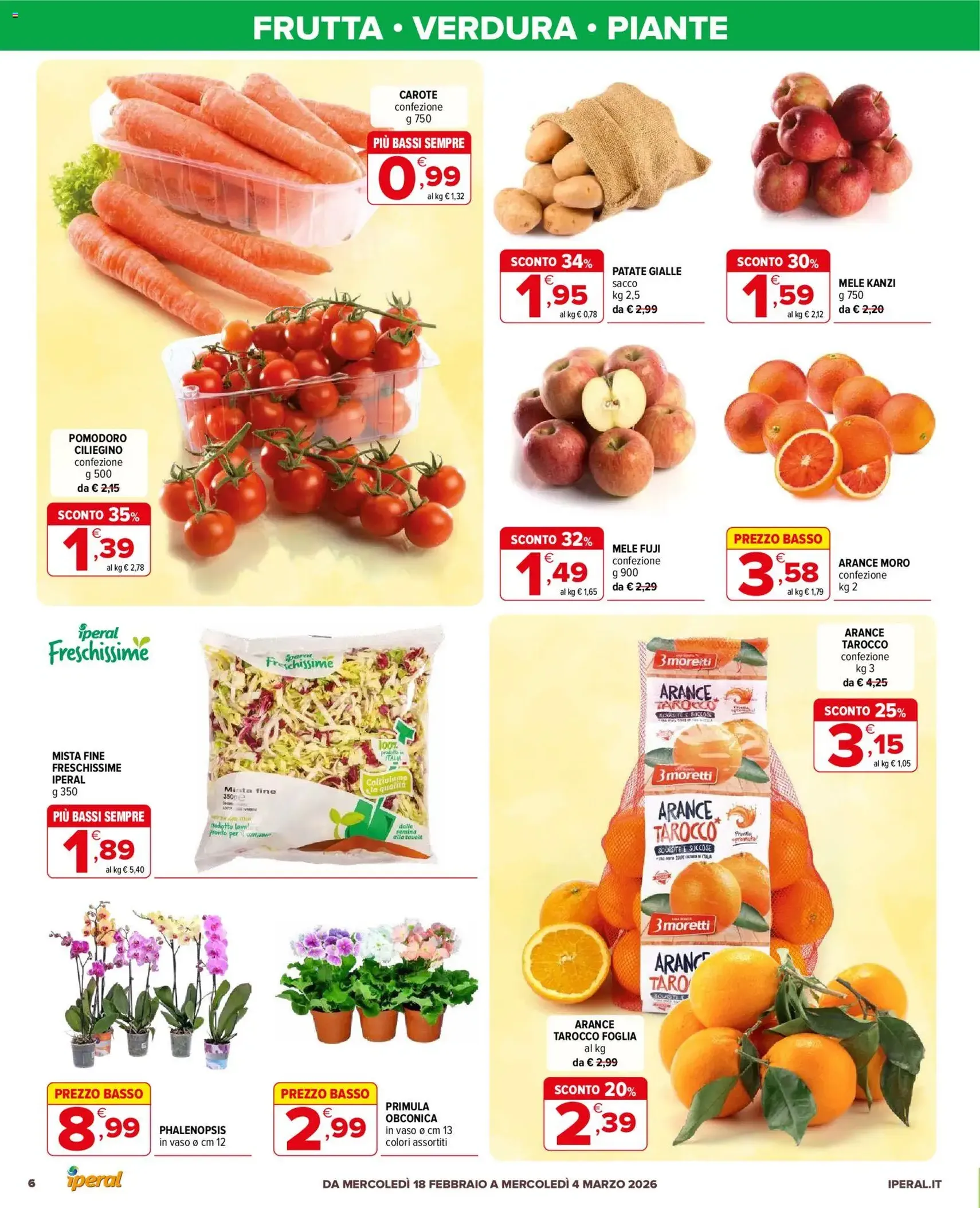 Volantino Iperal - volantino valido dal 18/02/2026 pagina 6 di 20