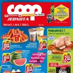 COOP Jednota leták - náhľad letáku platný od 02.07.2026