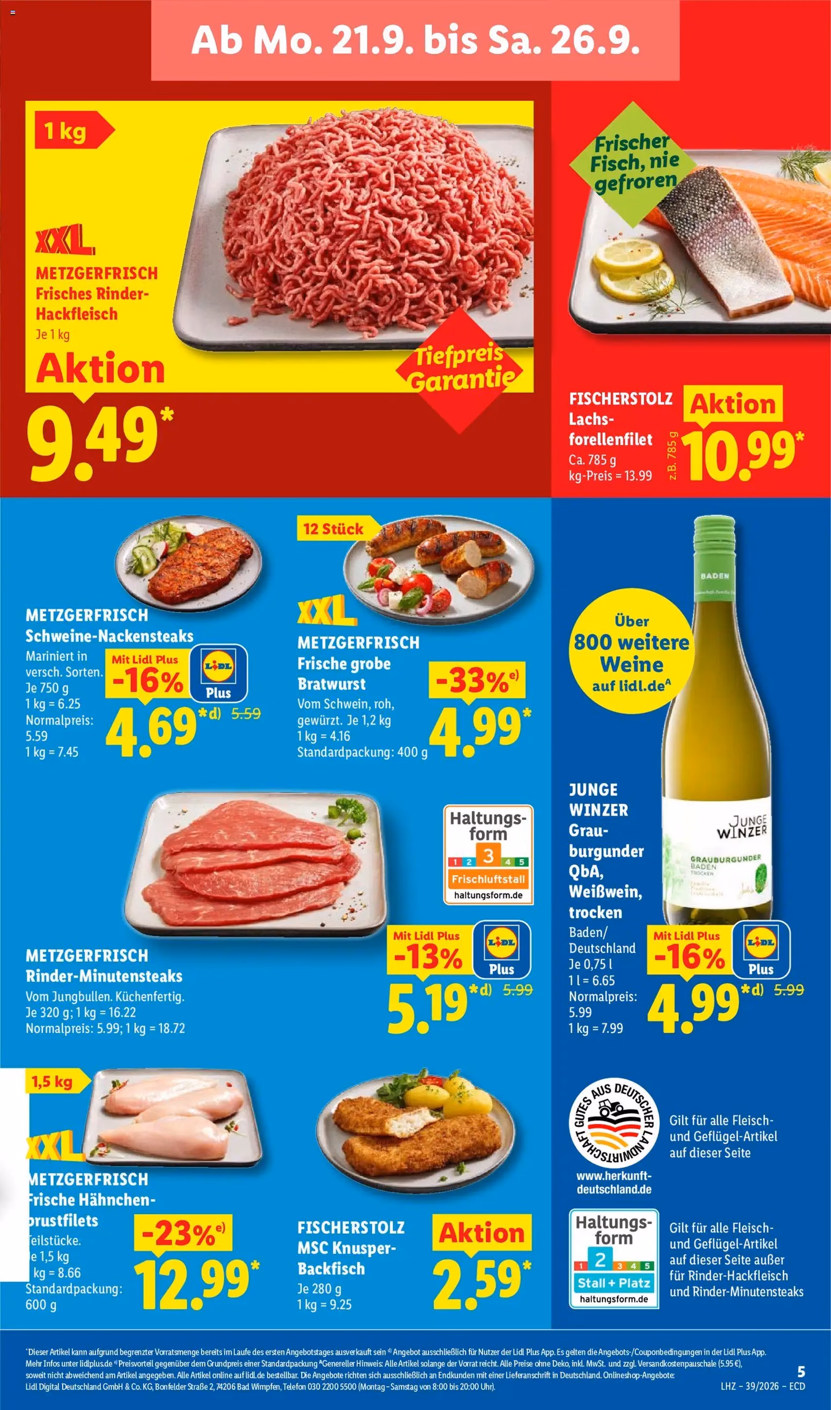 Lidl Prospekt - Gültiger Prospekt ab 21.09.2026, Seite 11 von insgesamt 65