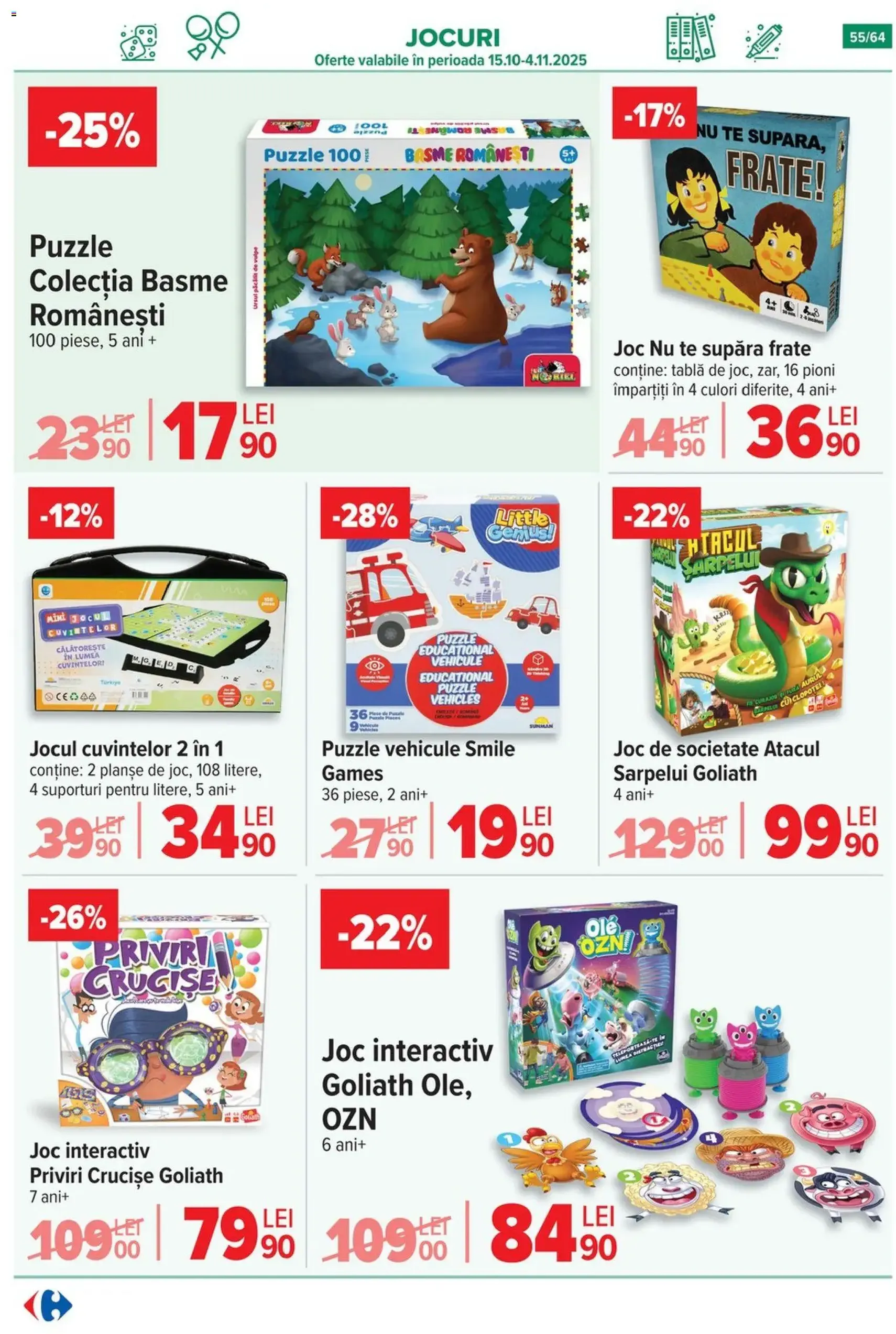 Catalog Carrefour - cataloage valabile începând cu 29.10.2025 pagina 58 din 67 Catalog Carrefour - cataloage valabile începând cu 29.10.2025 pagina 58 din 67