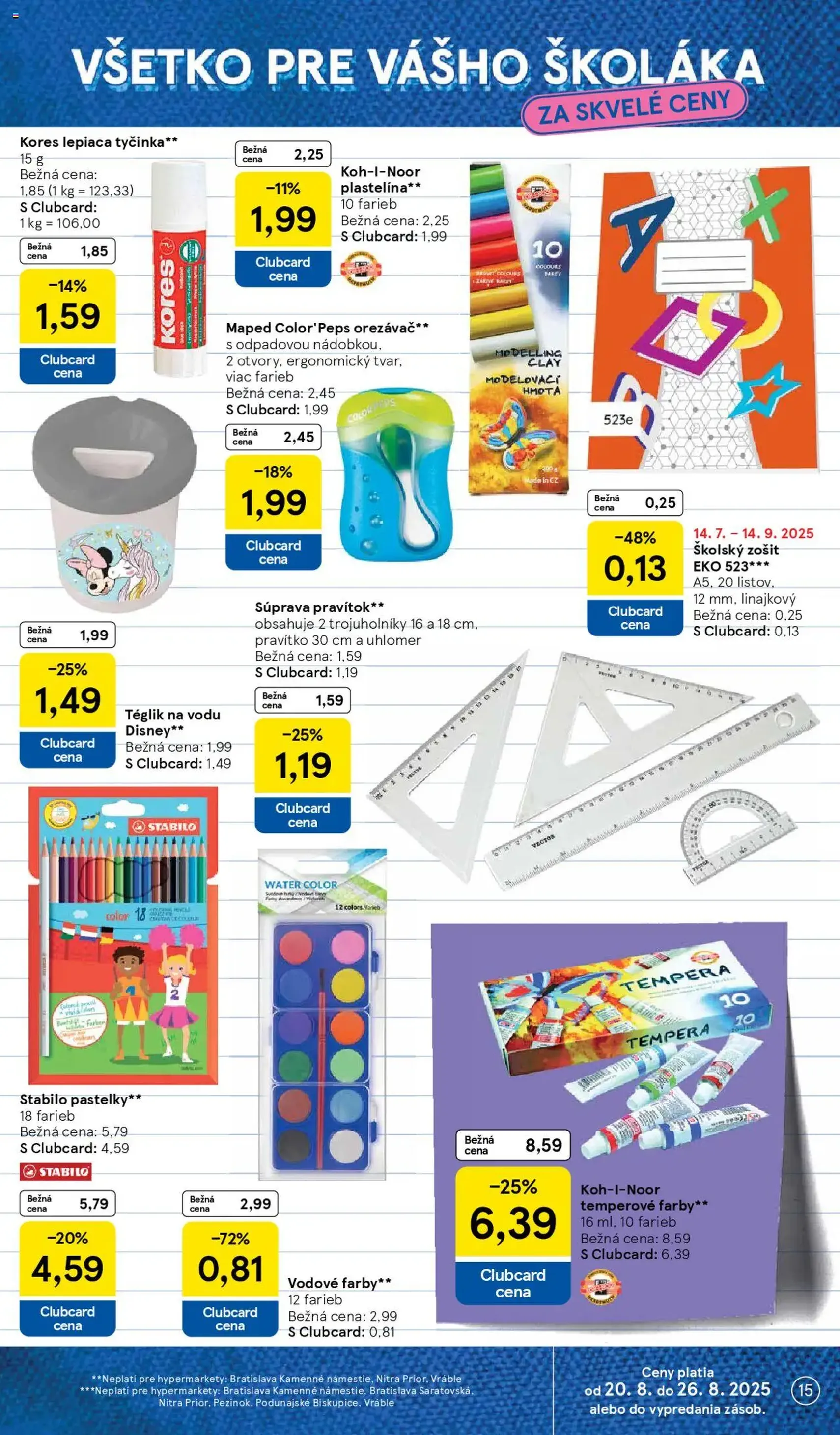 Tesco Hypermarket - leták - platný leták od 20.08.2025 strana 15 z 38
