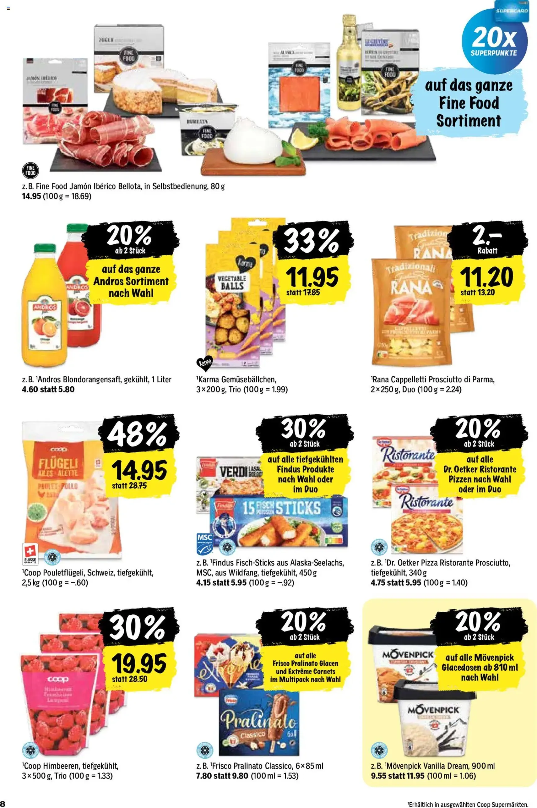 Coop aktionen - Gültiger Prospekt ab 21.05.2026, Seite 8 von insgesamt 28