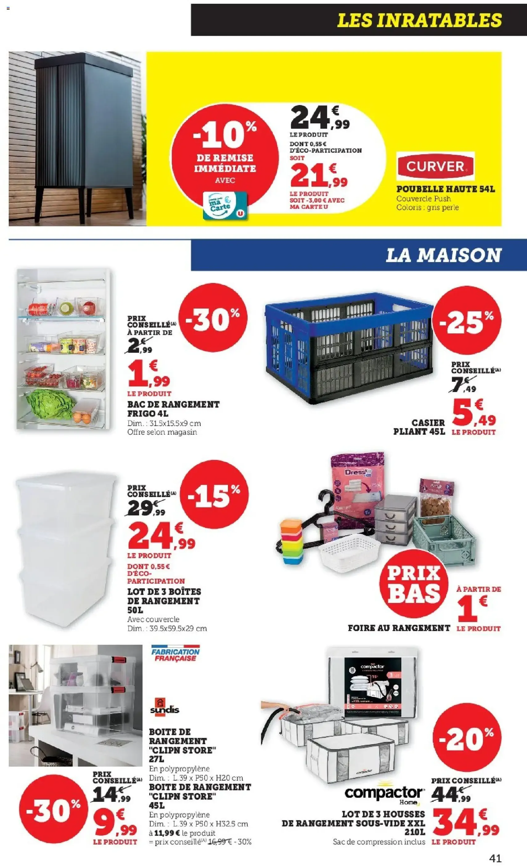 Super U catalogue - brochure valable à partir du 20/01/2026, page 41 sur 44