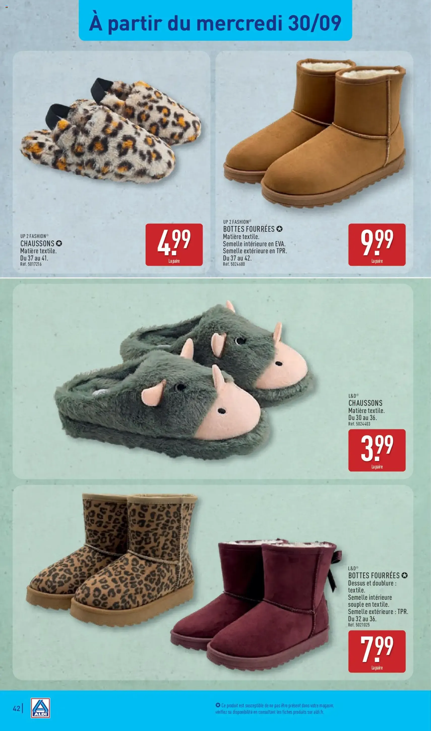 Aldi catalogue - brochure valable à partir du 29/09/2026, page 44 sur 53