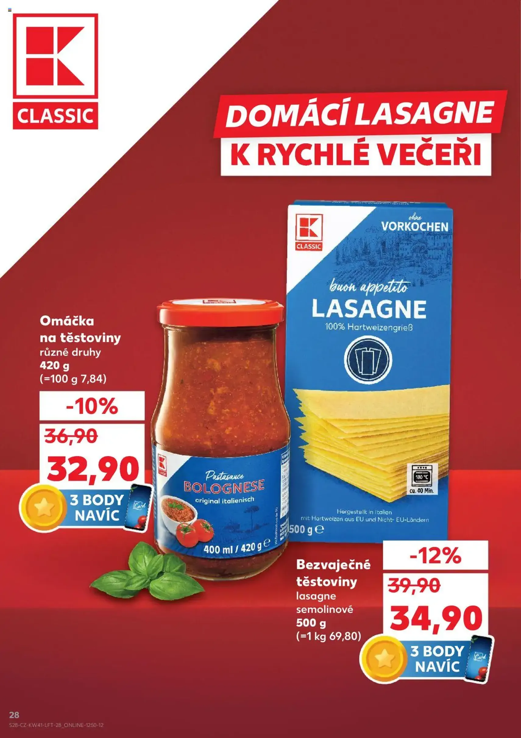 Kaufland leták - platný leták od 08.10.2025 strana 28 z 90