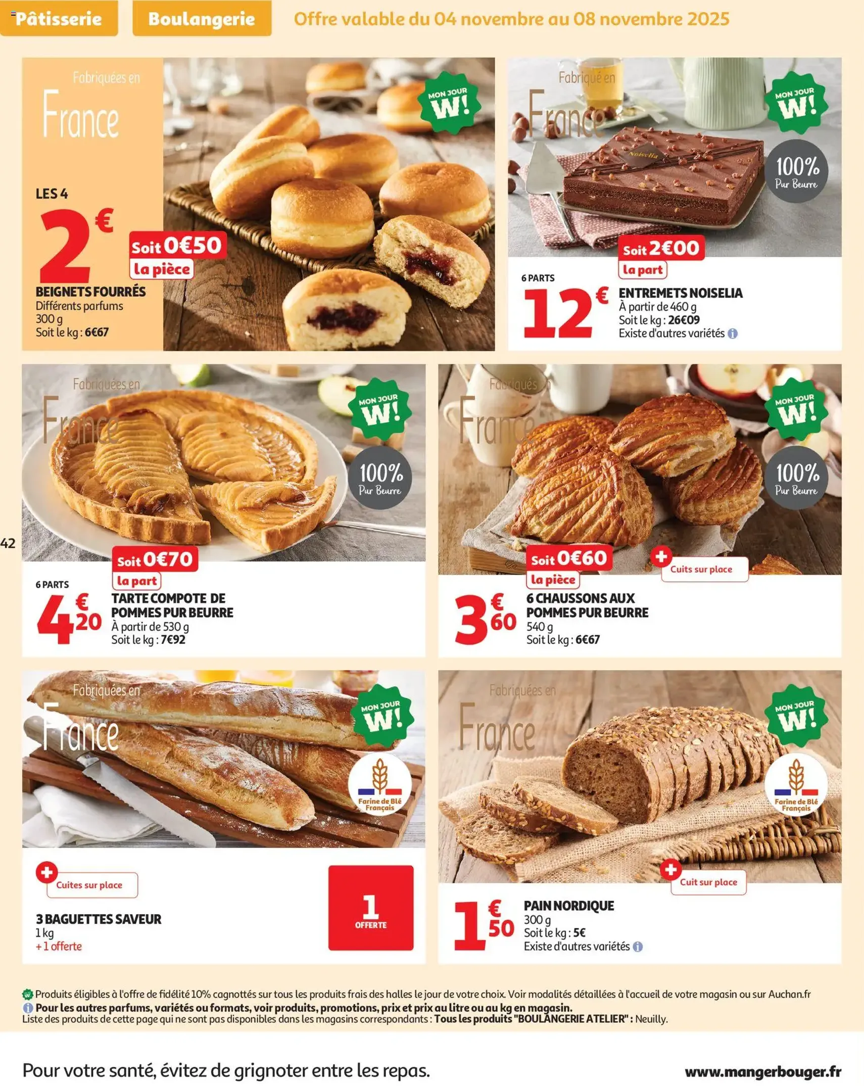 Auchan prospectus - brochure valable à partir du 04/11/2025, page 42 sur 62