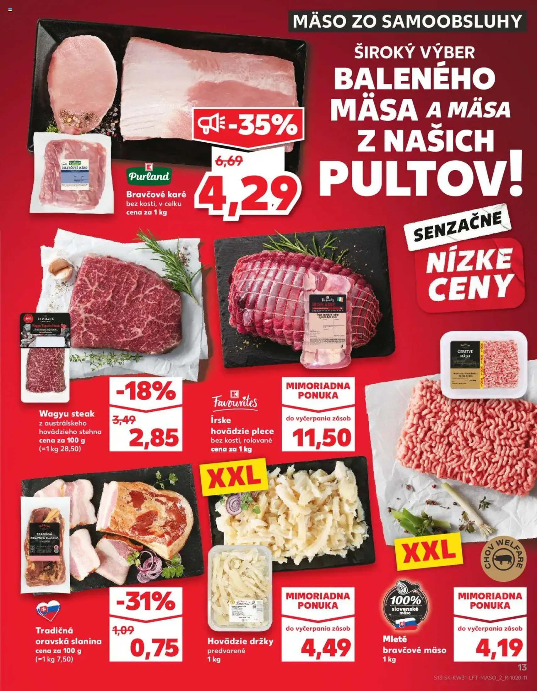 Kaufland Bratislava-Dúbravka - platný leták od 31.07.2025 strana 13 z 76