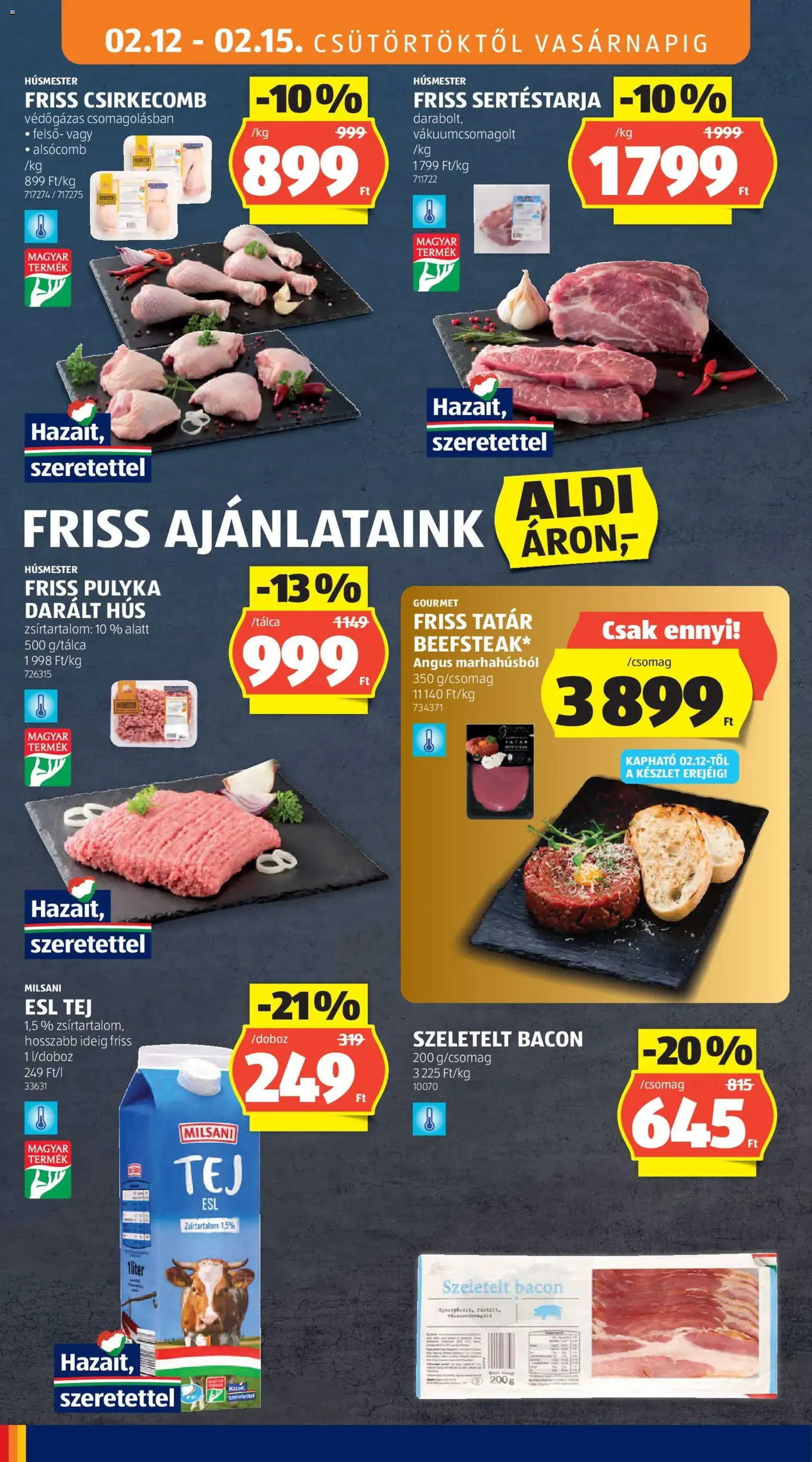 Aldi Akciós újság - 2026.02.12. érvényes szórólap 6 oldal 47 oldalból