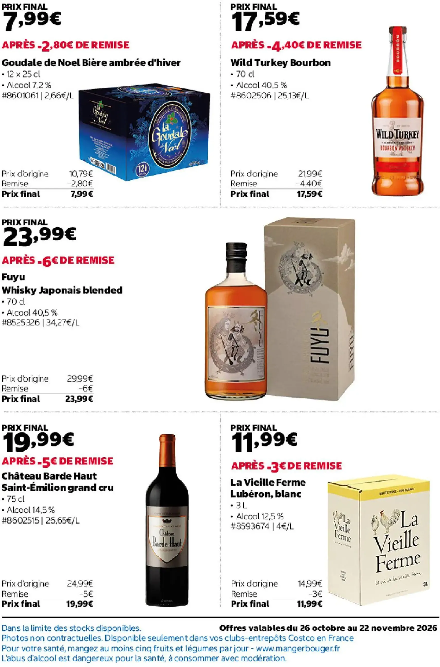 Costco catalogue - brochure valable à partir du 26/10/2026, page 15 sur 20