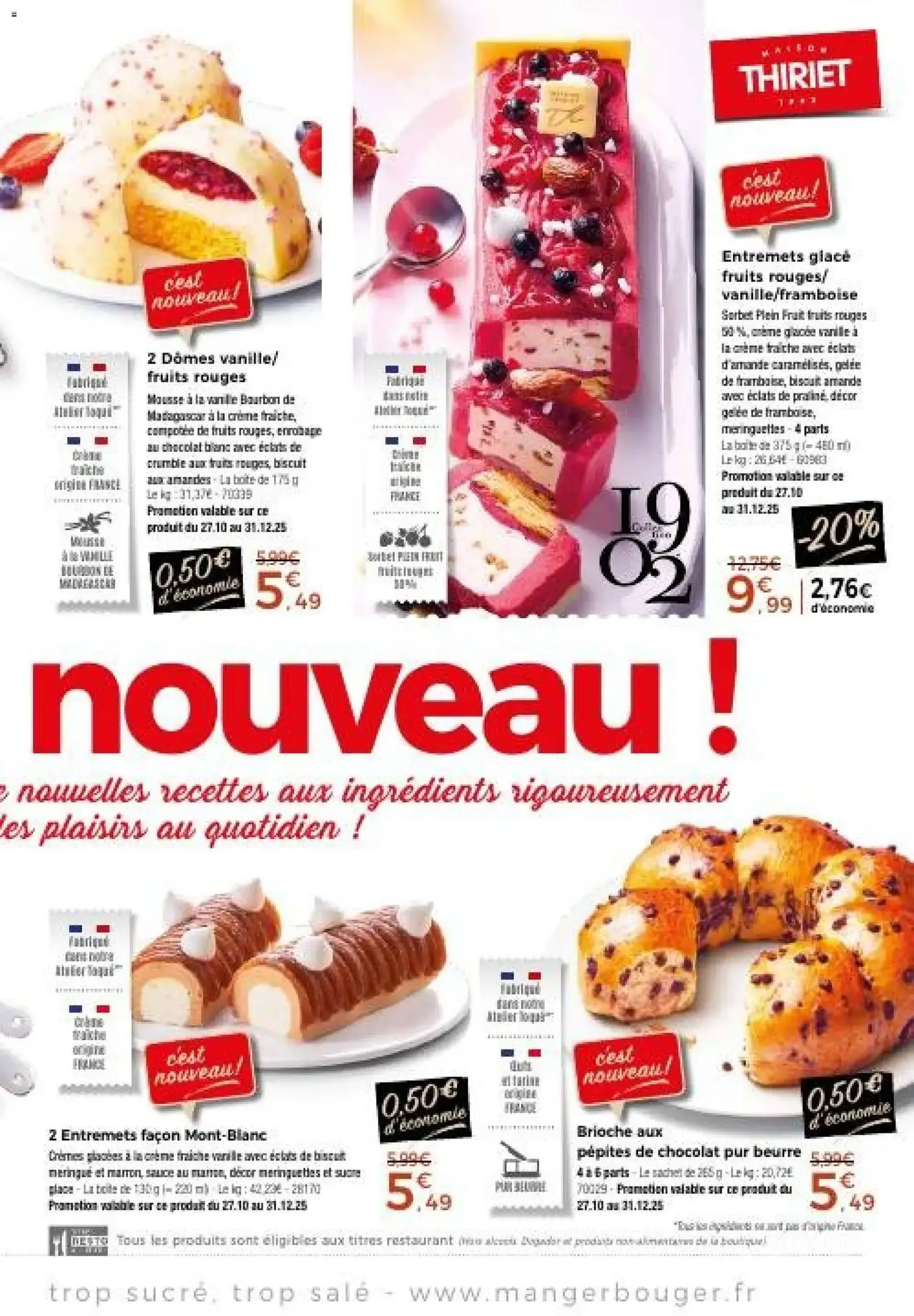 Thiriet catalogue - brochure valable à partir du 27/10/2025, page 9 sur 16 Thiriet catalogue - brochure valable à partir du 27/10/2025, page 9 sur 16
