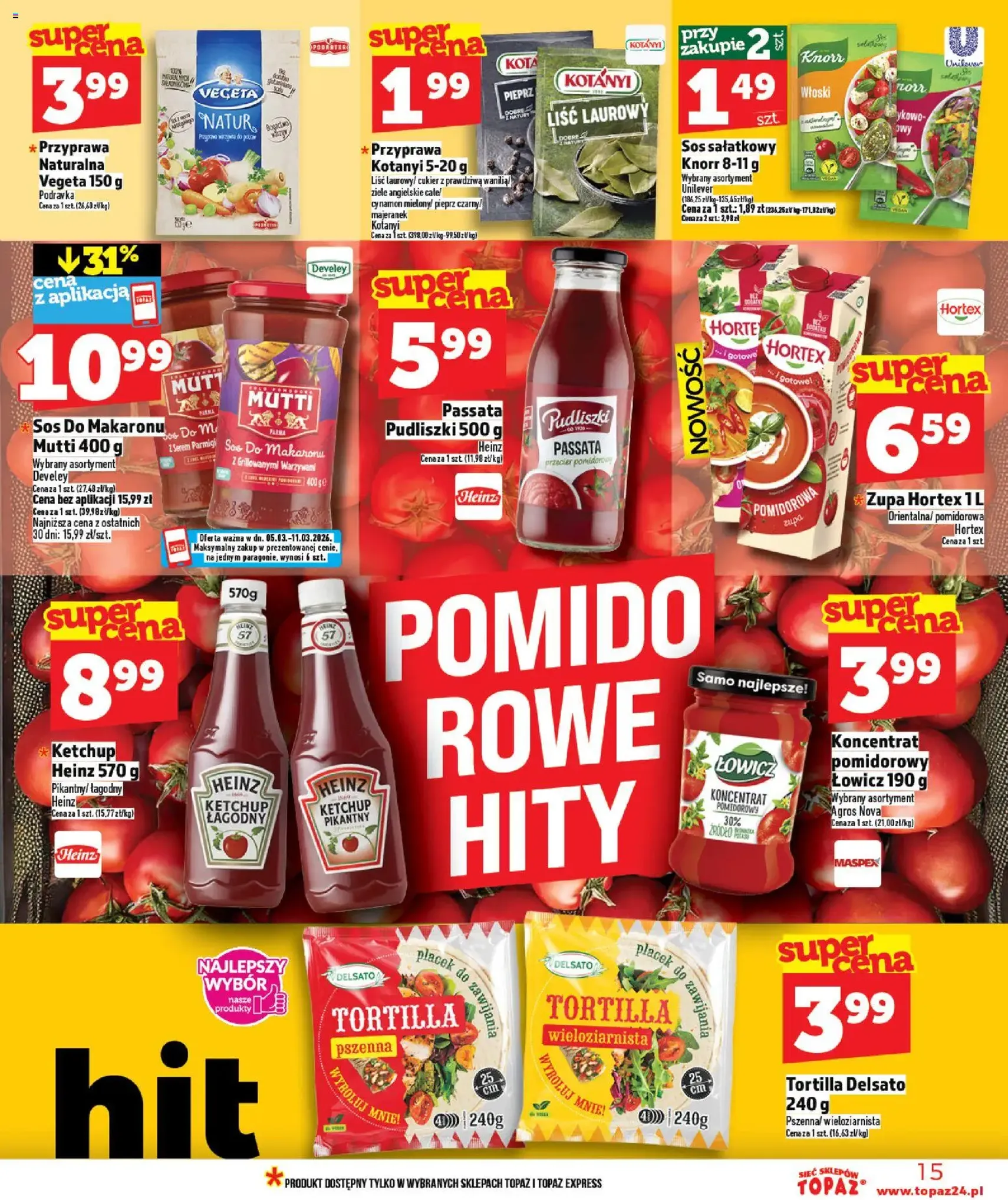Topaz gazetka - ważny gazetka od 05.03.2026 strona 15 z 28