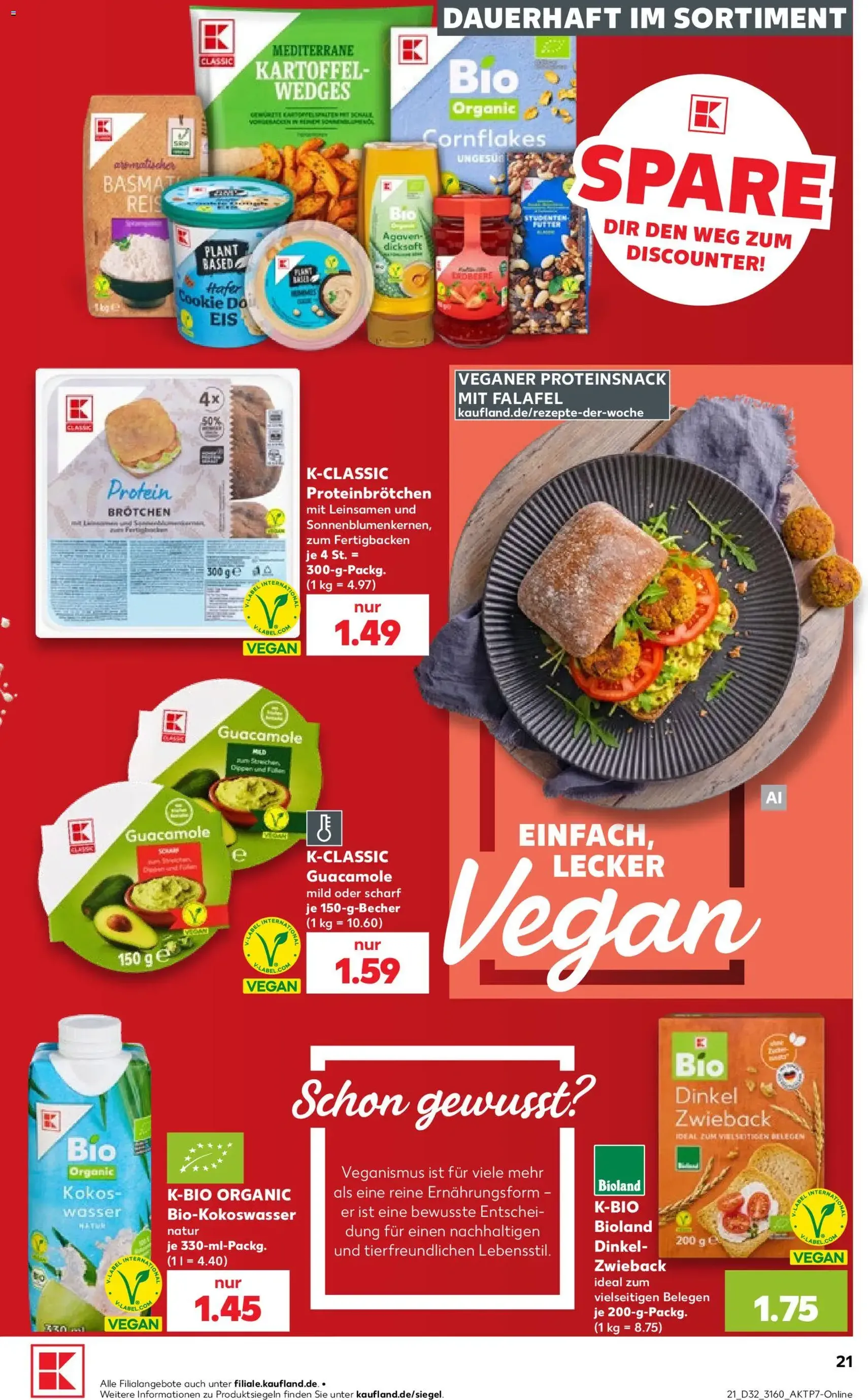 Kaufland Prospekt - Gültiger Prospekt ab 06.08.2026, Seite 21 von insgesamt 58