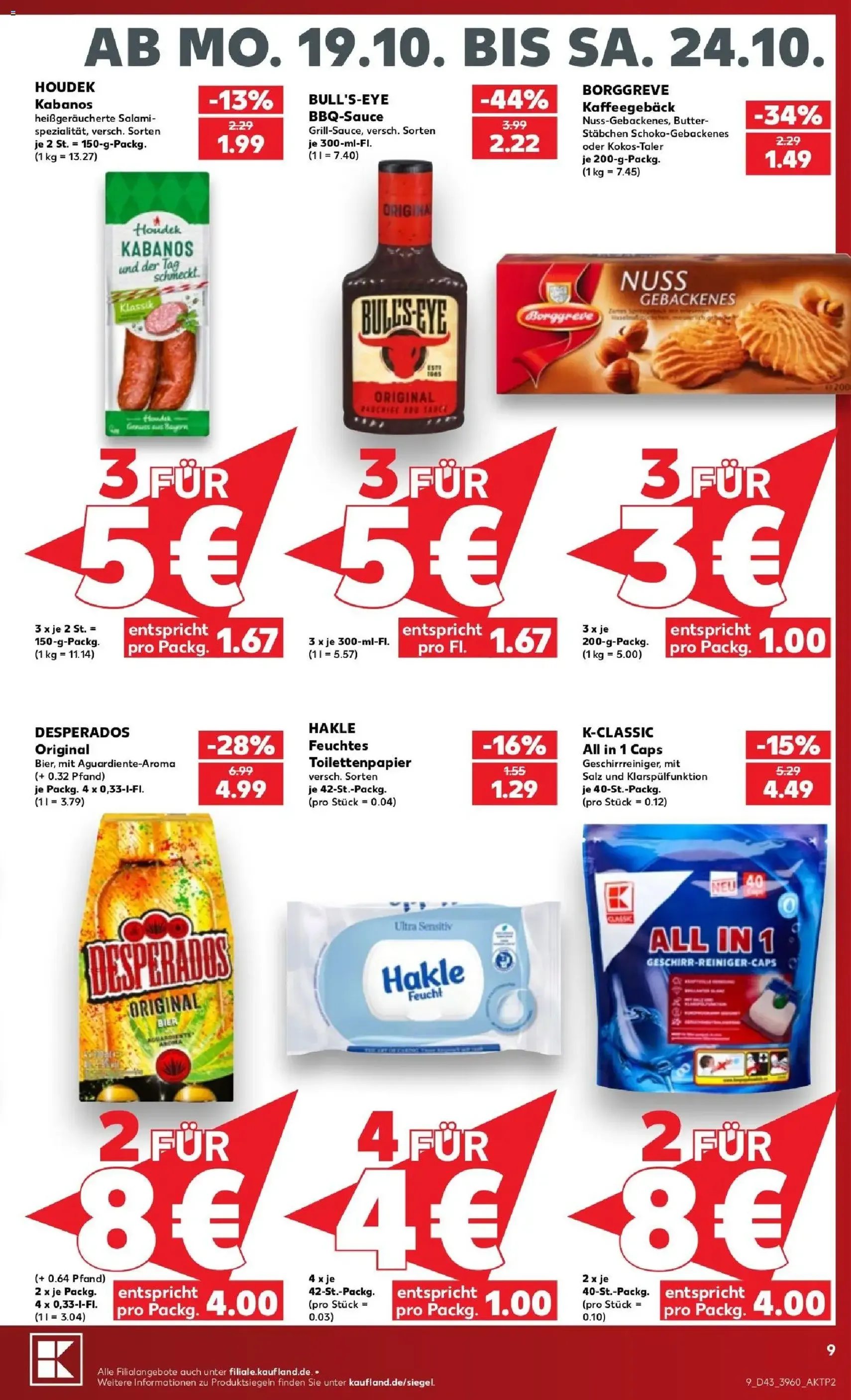 Kaufland Prospekt - Gültiger Prospekt ab 19.10.2026, Seite 9 von insgesamt 68