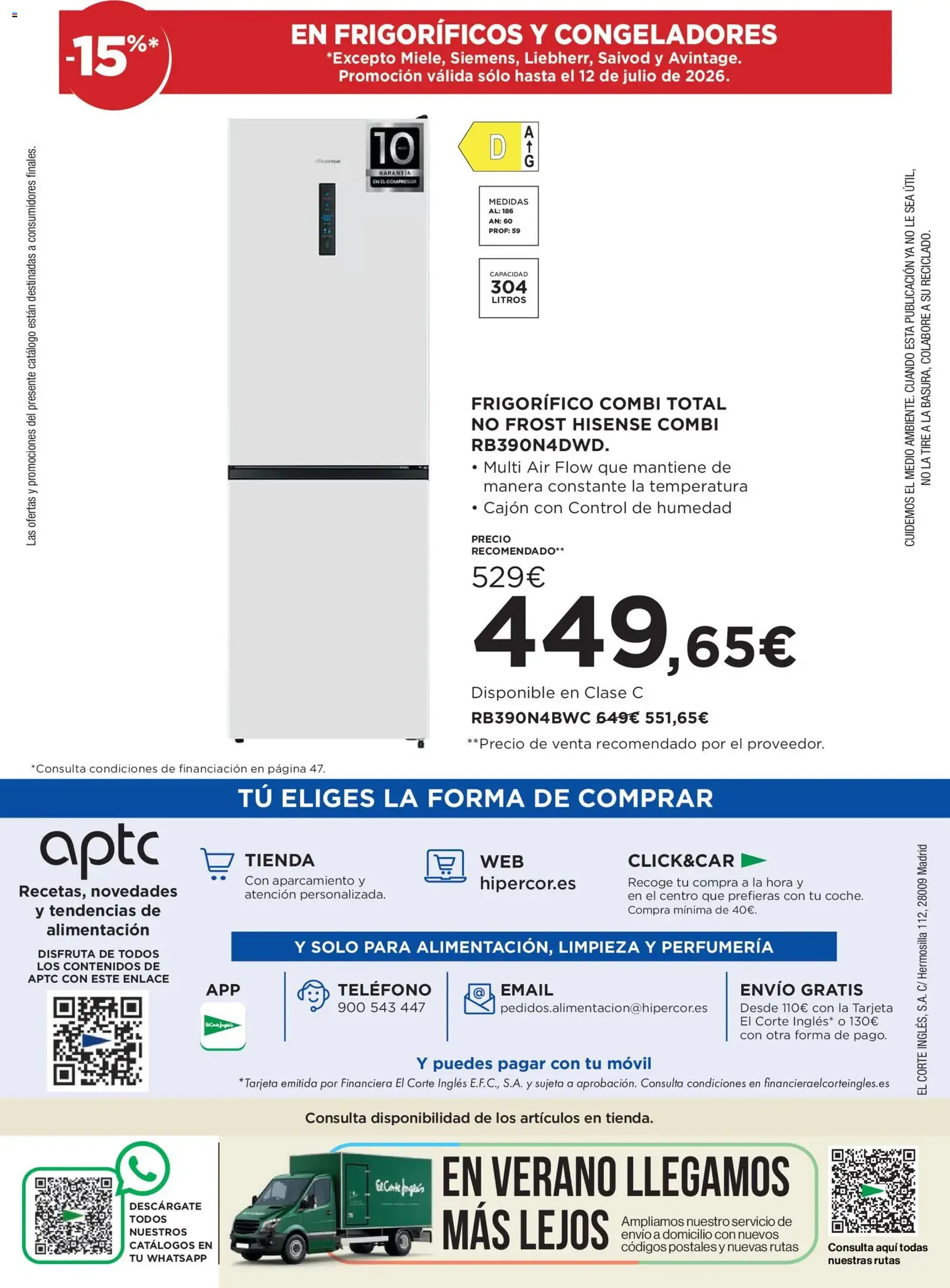 Hipercor catálogo - folleto válido desde 01/07/2026 página 56 de 56