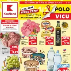 Kaufland SK Bratislava-Devínska Nová Ves - szórólap előnézete érvényes 2025.08.28. -tól