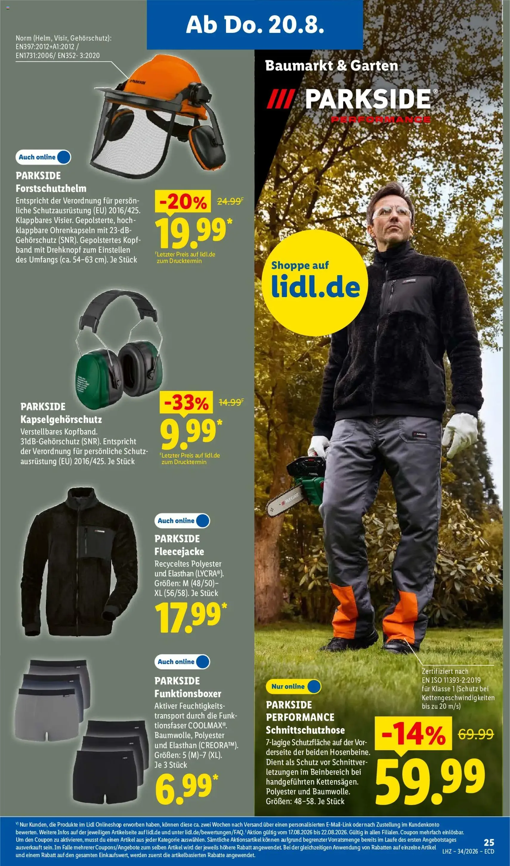 Lidl Prospekt - Gültiger Prospekt ab 17.08.2026, Seite 45 von insgesamt 72