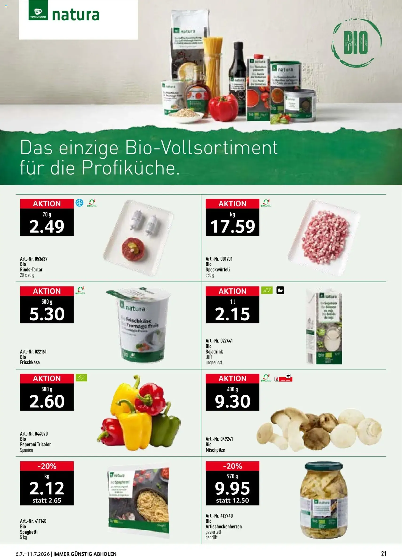 Prodega aktionen - Gültiger Prospekt ab 06.07.2026, Seite 21 von insgesamt 40