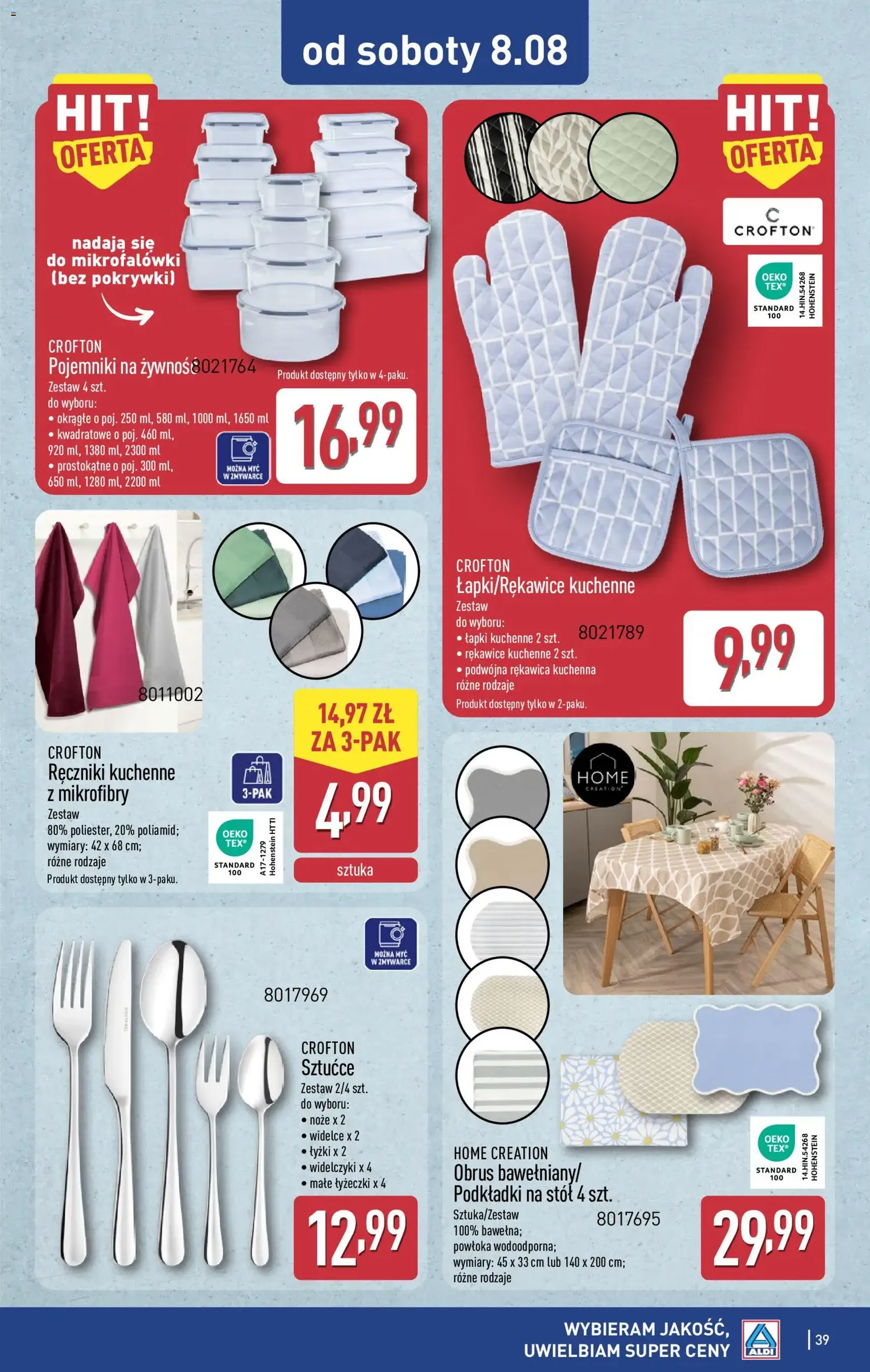 Aldi gazetka - ważny gazetka od 03.08.2026 strona 39 z 42