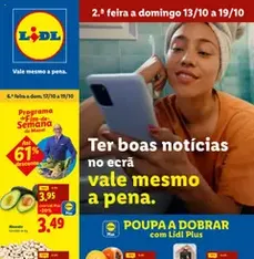 Lidl folheto - pré-visualização do folheto, válido a partir de 13/10/2025