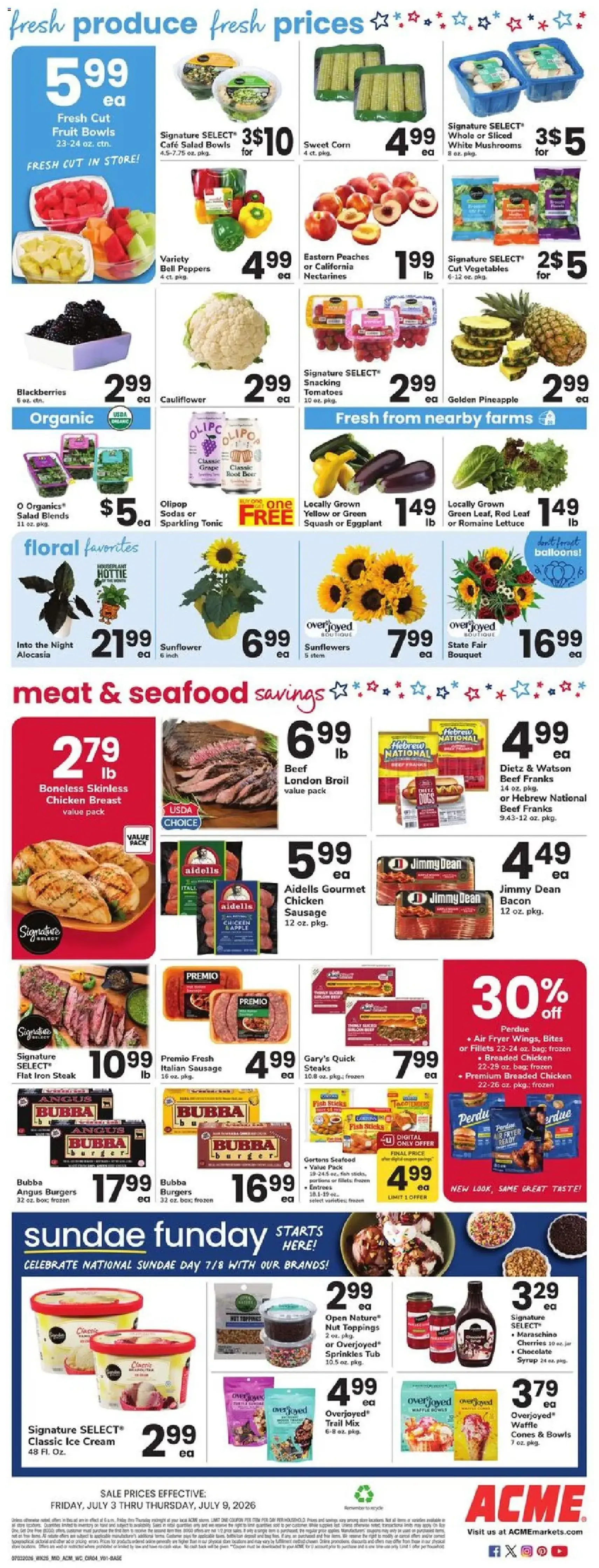 Acme Weekly Ad - valid flyer from 07/03/2026, page 4 of 5