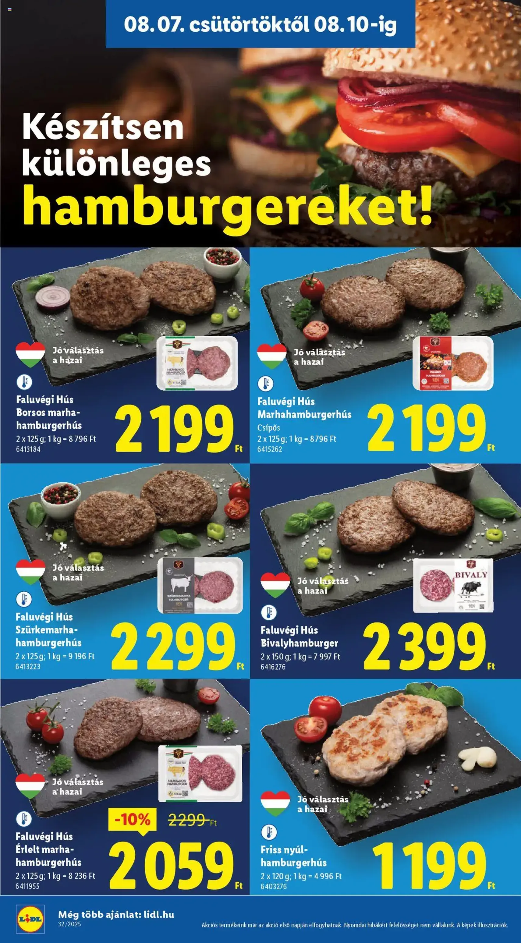 Lidl Akciós újság - 2025.08.07. érvényes szórólap 6 oldal 66 oldalból Lidl Akciós újság - 2025.08.07. érvényes szórólap 6 oldal 66 oldalból