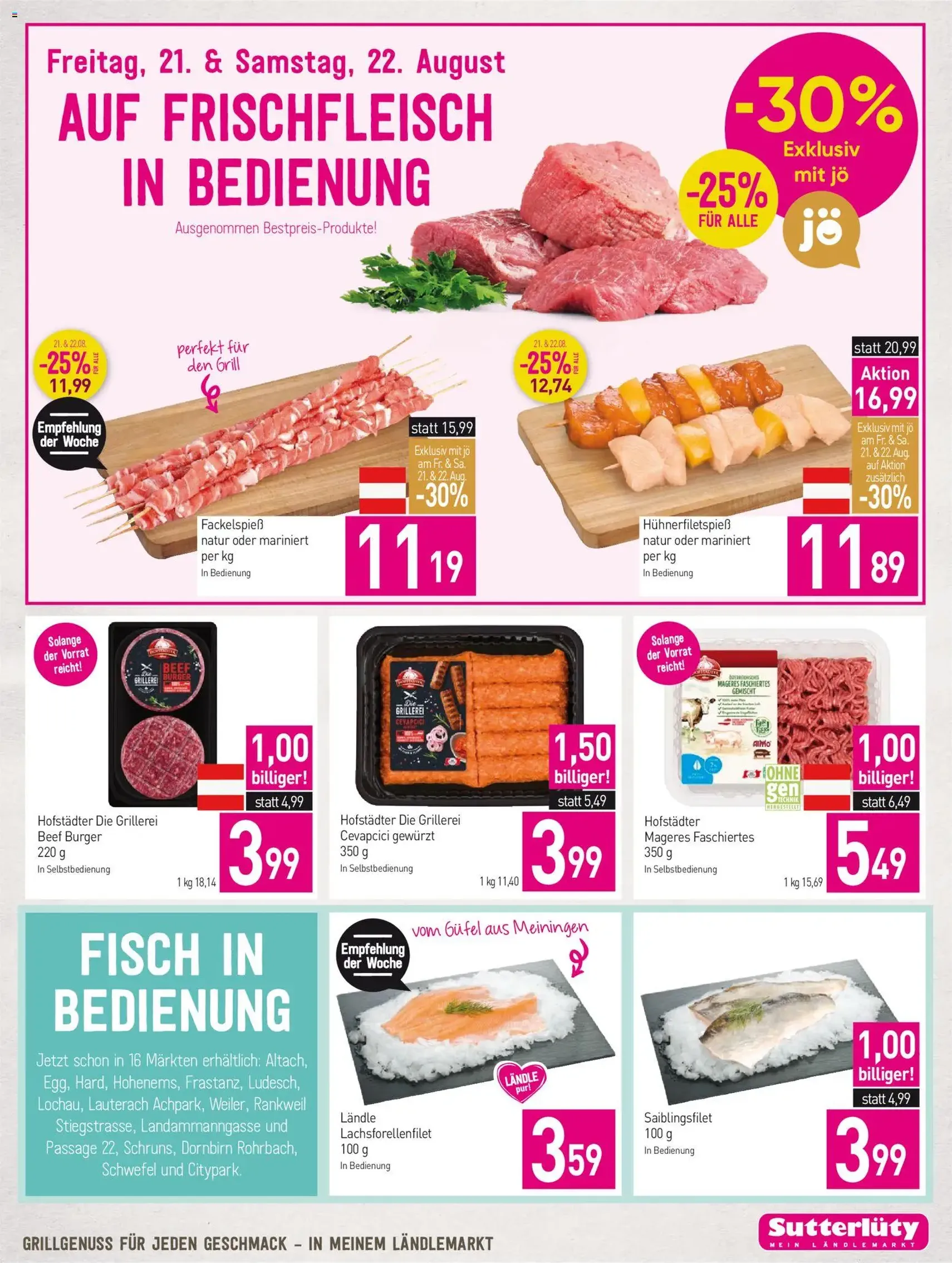Sutterlüty Flugblatt - Gültiger Prospekt ab 20.08.2026, Seite 9 von insgesamt 20