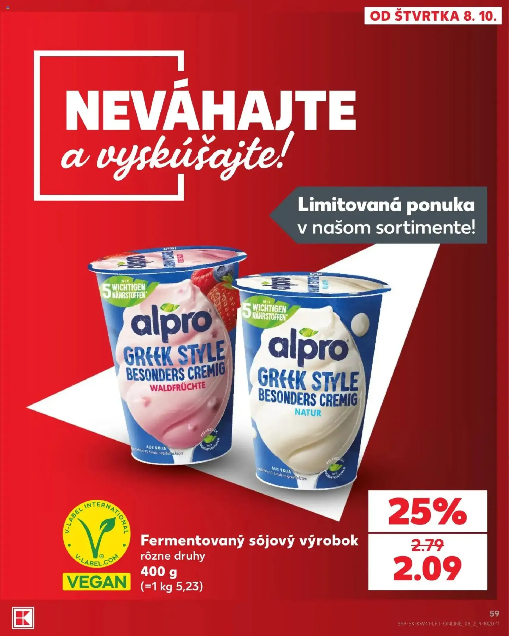 Kaufland leták - platný leták od 08.10.2026 strana 59 z 86