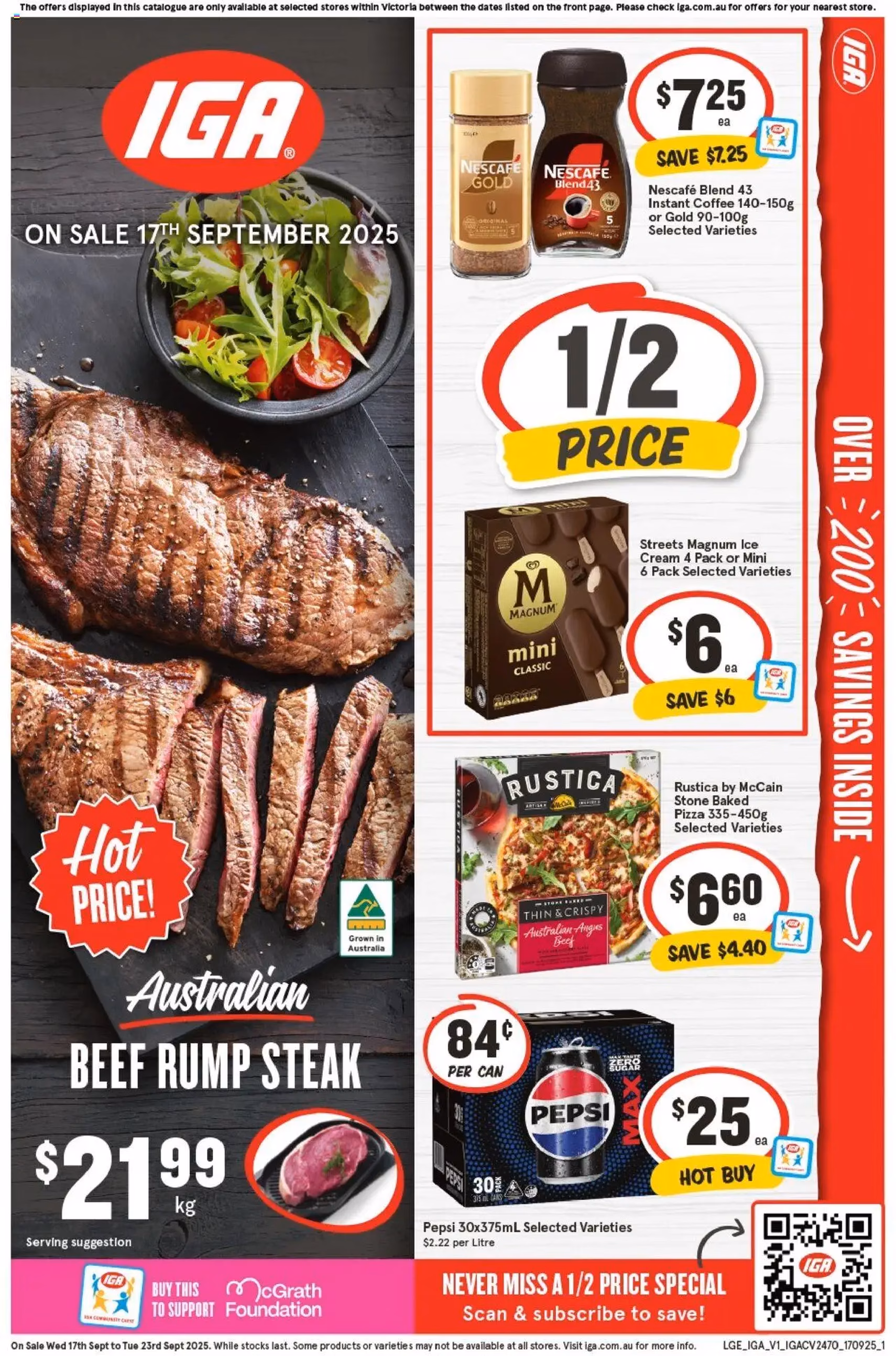 IGA Catalogue VIC - valid flyer from 17/09/2025, page 4 of 35