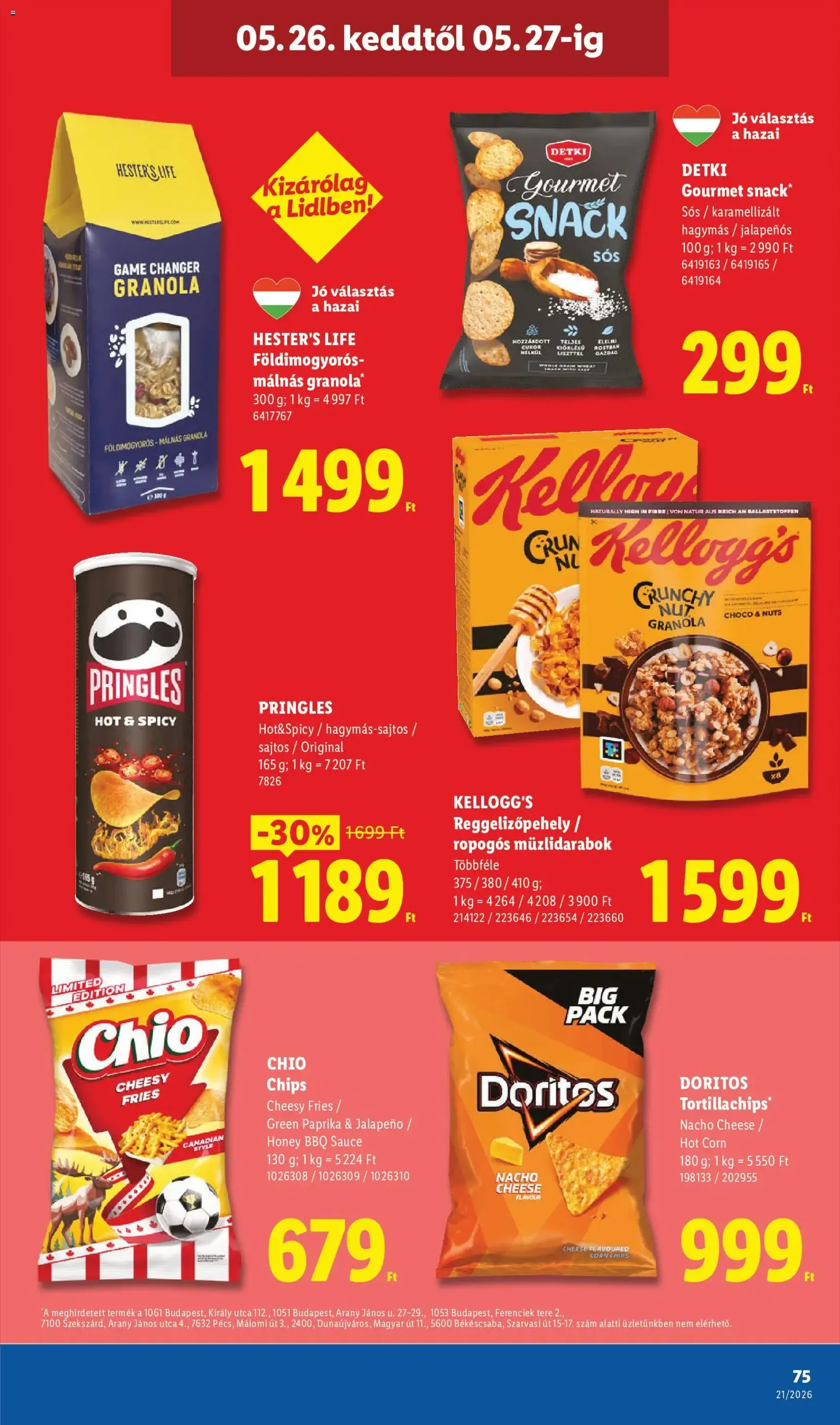 Lidl akciós újság - 2026.05.21. érvényes szórólap 75 oldal 84 oldalból