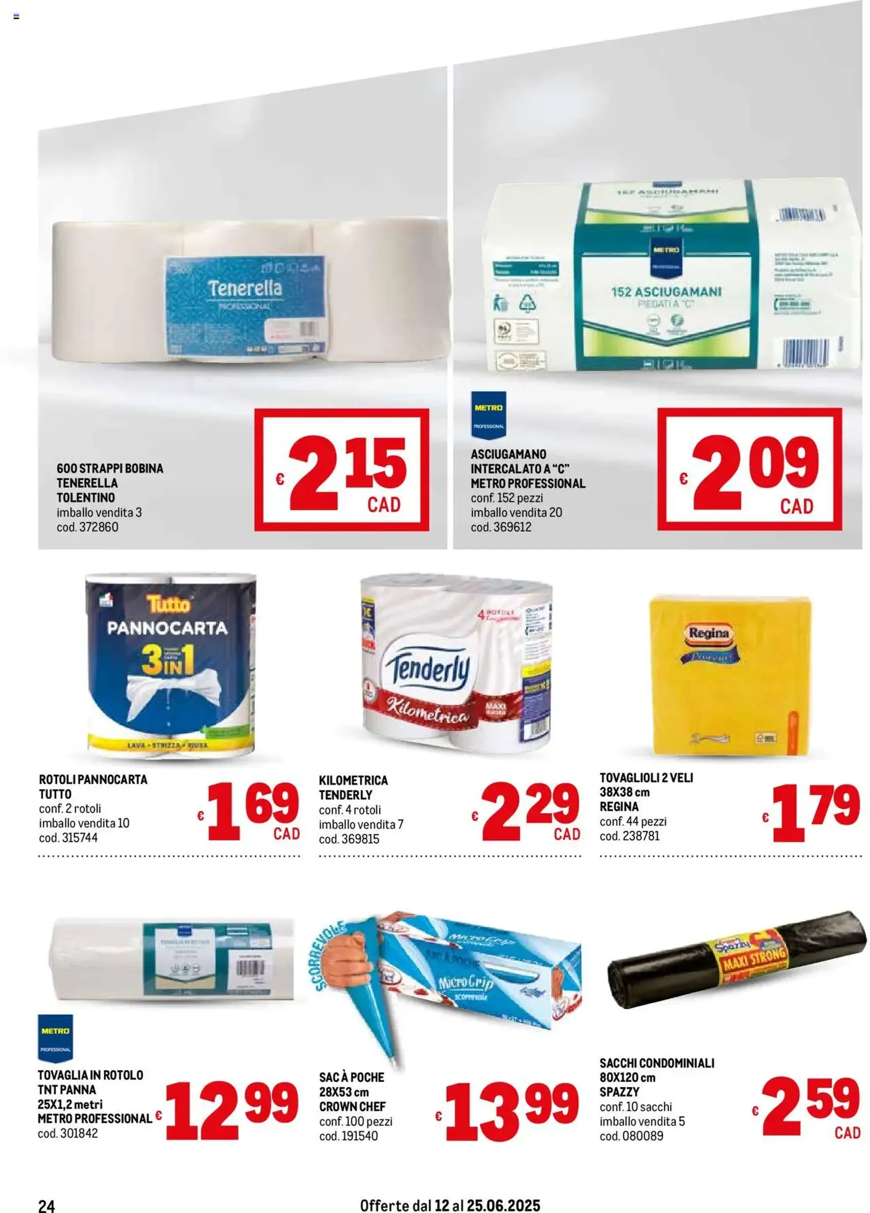 Volantino Metro - volantino valido dal 12/06/2025 pagina 24 di 33 Volantino Metro - volantino valido dal 12/06/2025 pagina 24 di 33