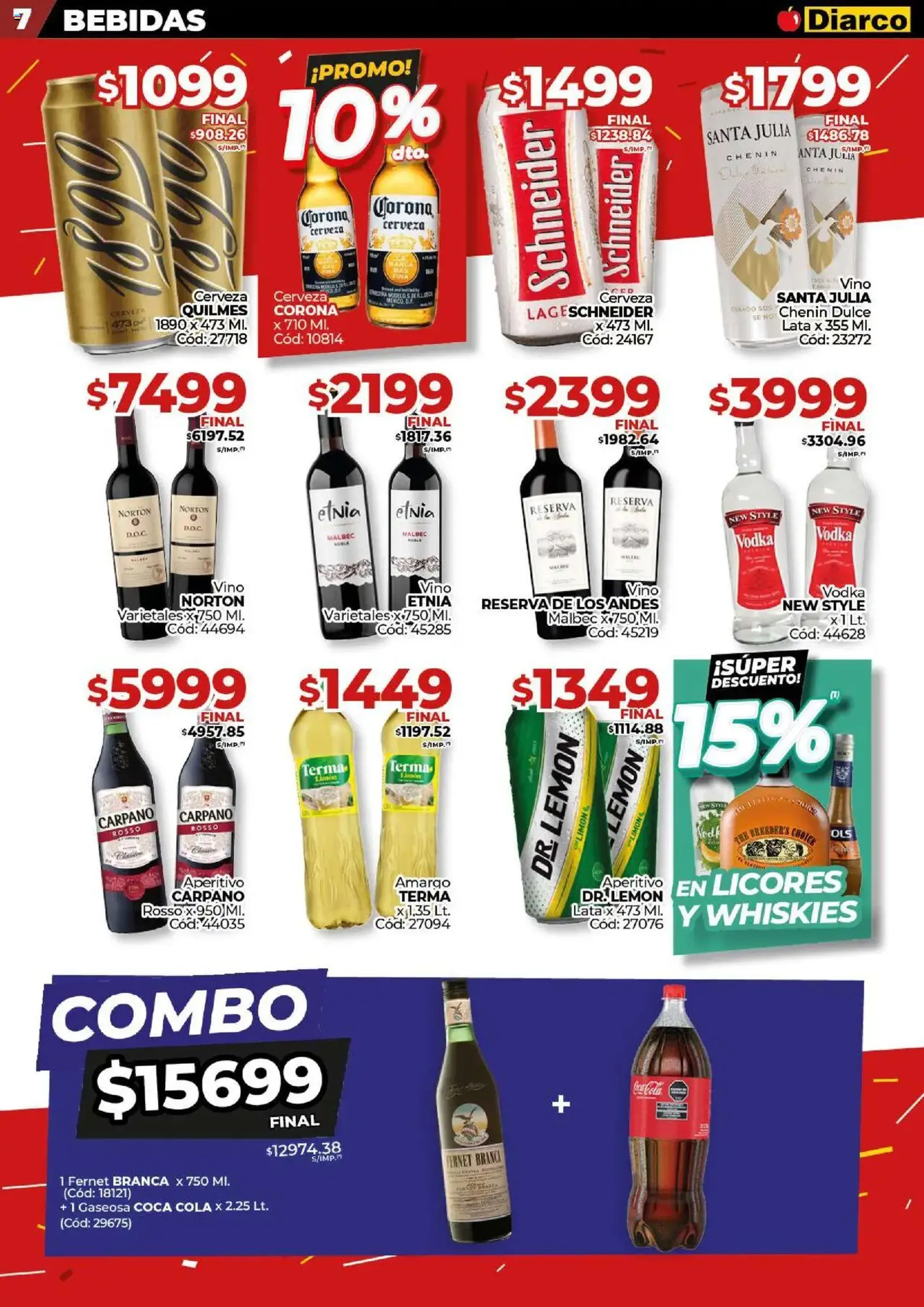 Diarco ofertas - folleto válido desde 08/09/2025 página 7 de 23