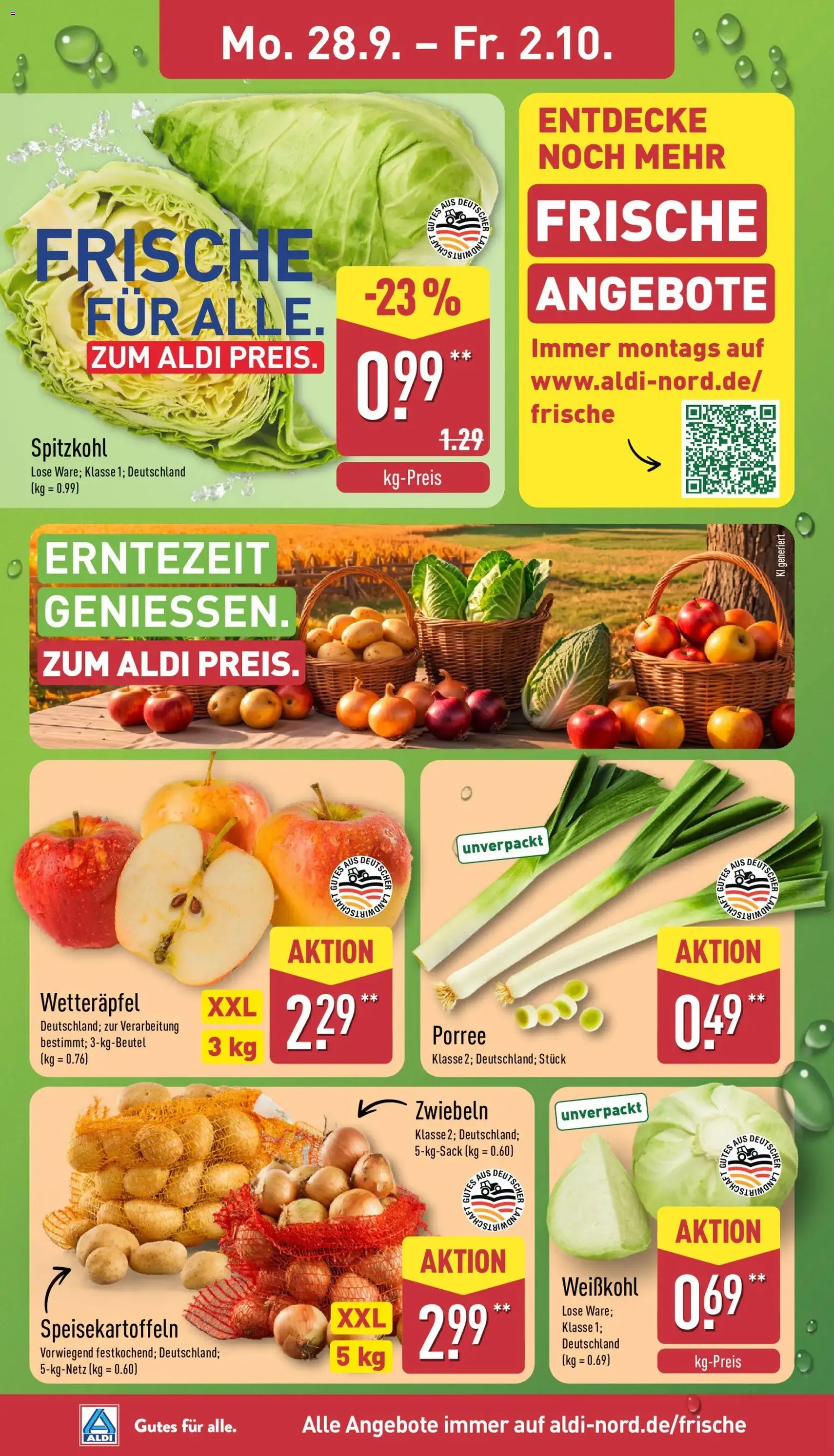 Aldi Prospekt - Gültiger Prospekt ab 28.09.2026, Seite 2 von insgesamt 44