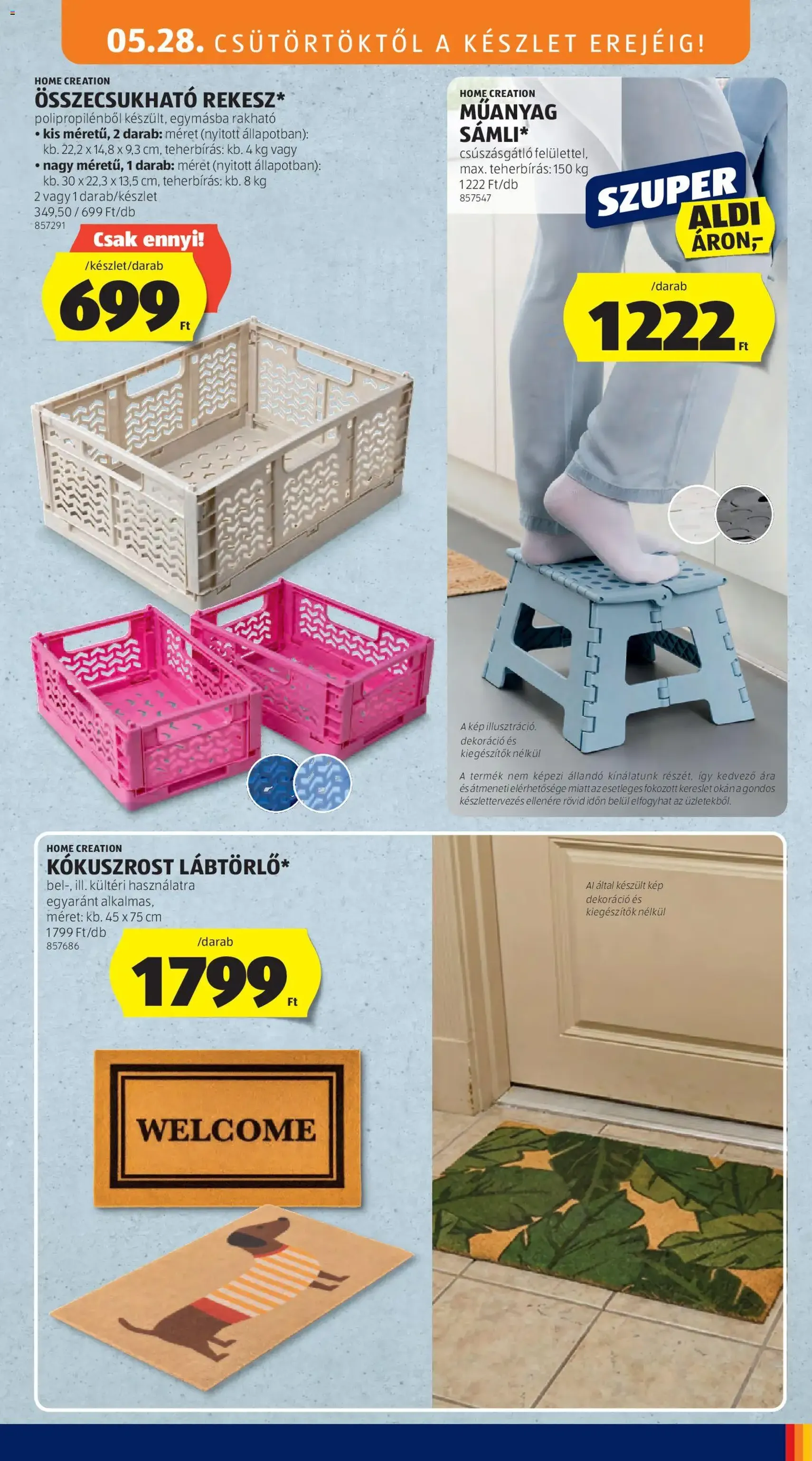 Aldi akciós újság - 2026.05.28. érvényes szórólap 29 oldal 60 oldalból