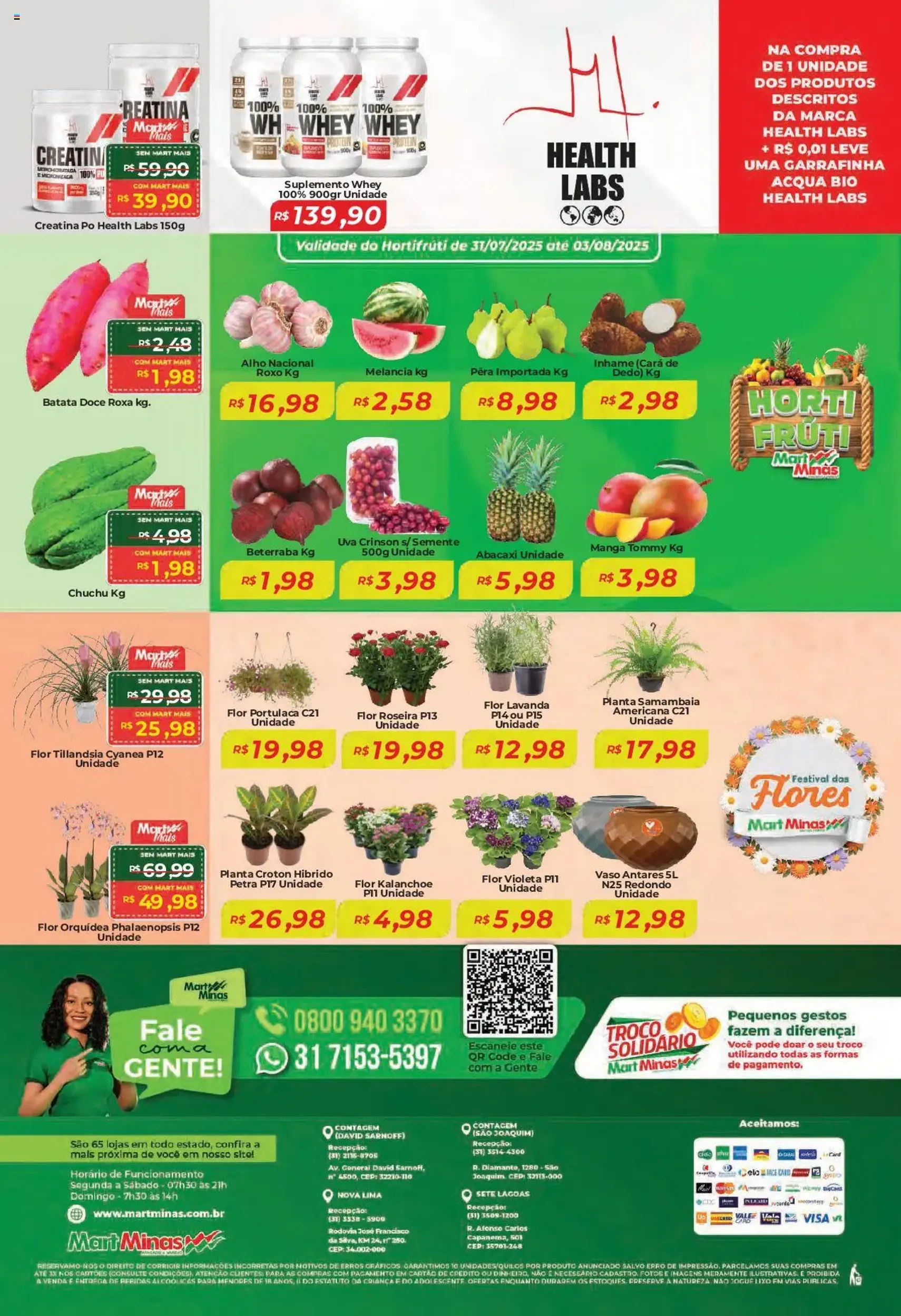 Mart Minas - Ofertas da semana - folheto válido a partir de 31/07/2025 página 8 de 8 Mart Minas - Ofertas da semana - folheto válido a partir de 31/07/2025 página 8 de 8