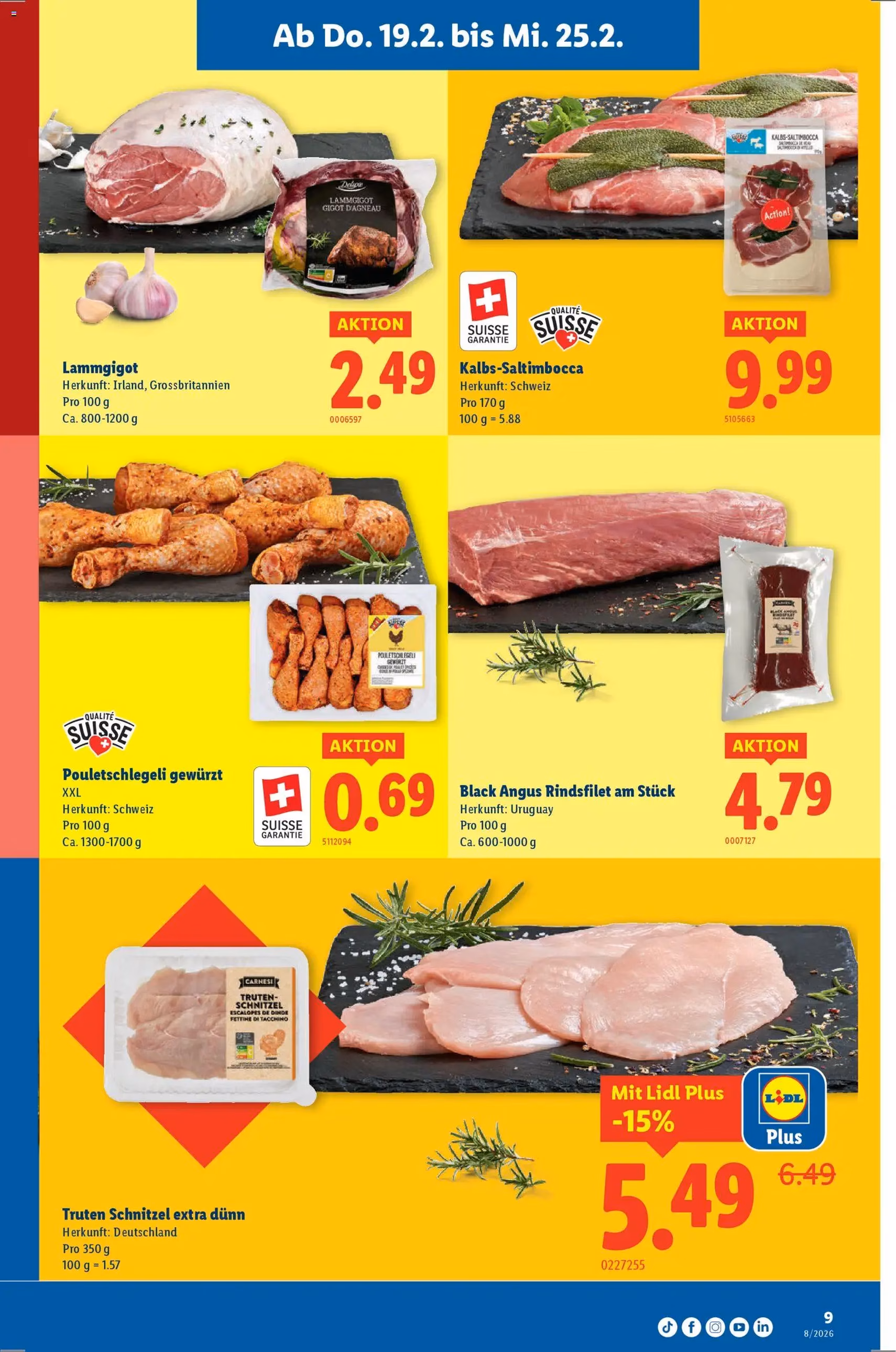 Lidl Aktionen - Gültiger Prospekt ab 19.02.2026, Seite 9 von insgesamt 32