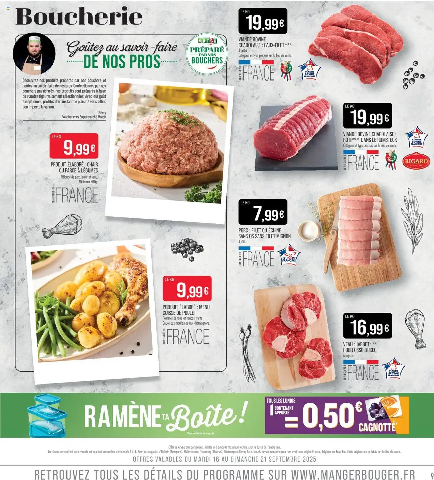 Match Supermarché catalogue - brochure valable à partir du 16/09/2025, page 9 sur 24 Match Supermarché catalogue - brochure valable à partir du 16/09/2025, page 9 sur 24