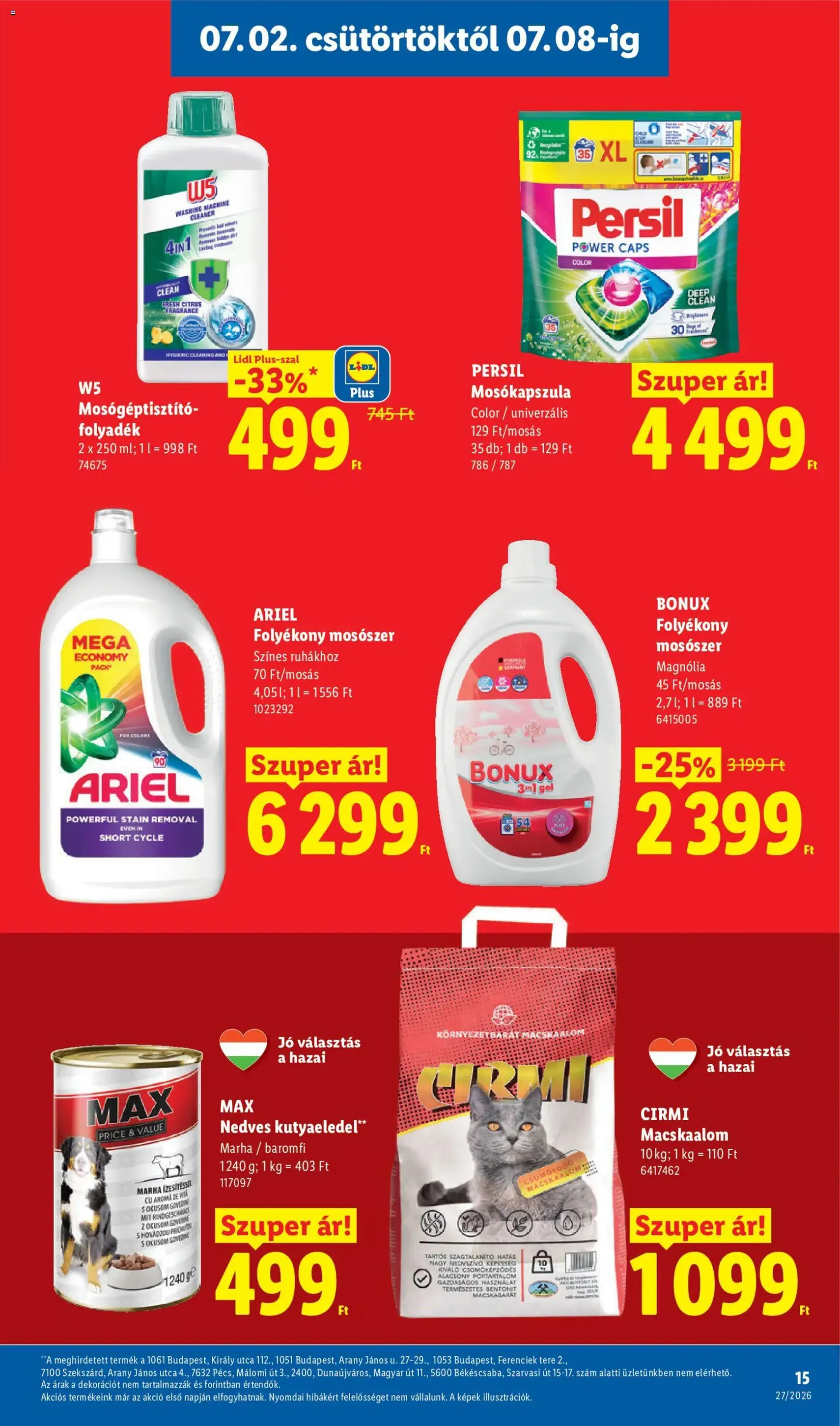 Lidl akciós újság - 2026.07.02. érvényes szórólap 15 oldal 86 oldalból