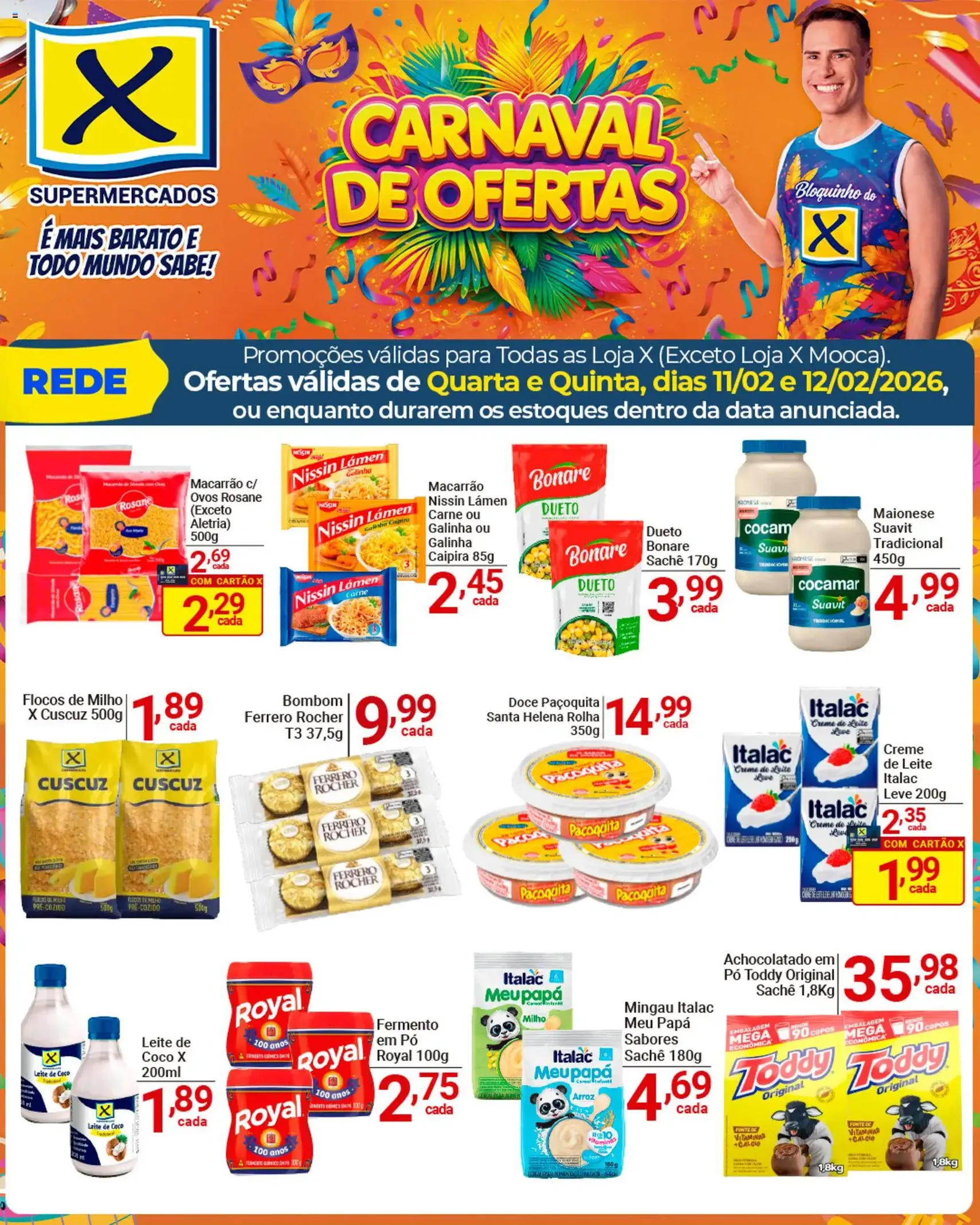 X Supermercados - Ofertas da semana - folheto válido a partir de 11/02/2026 página 2 de 6