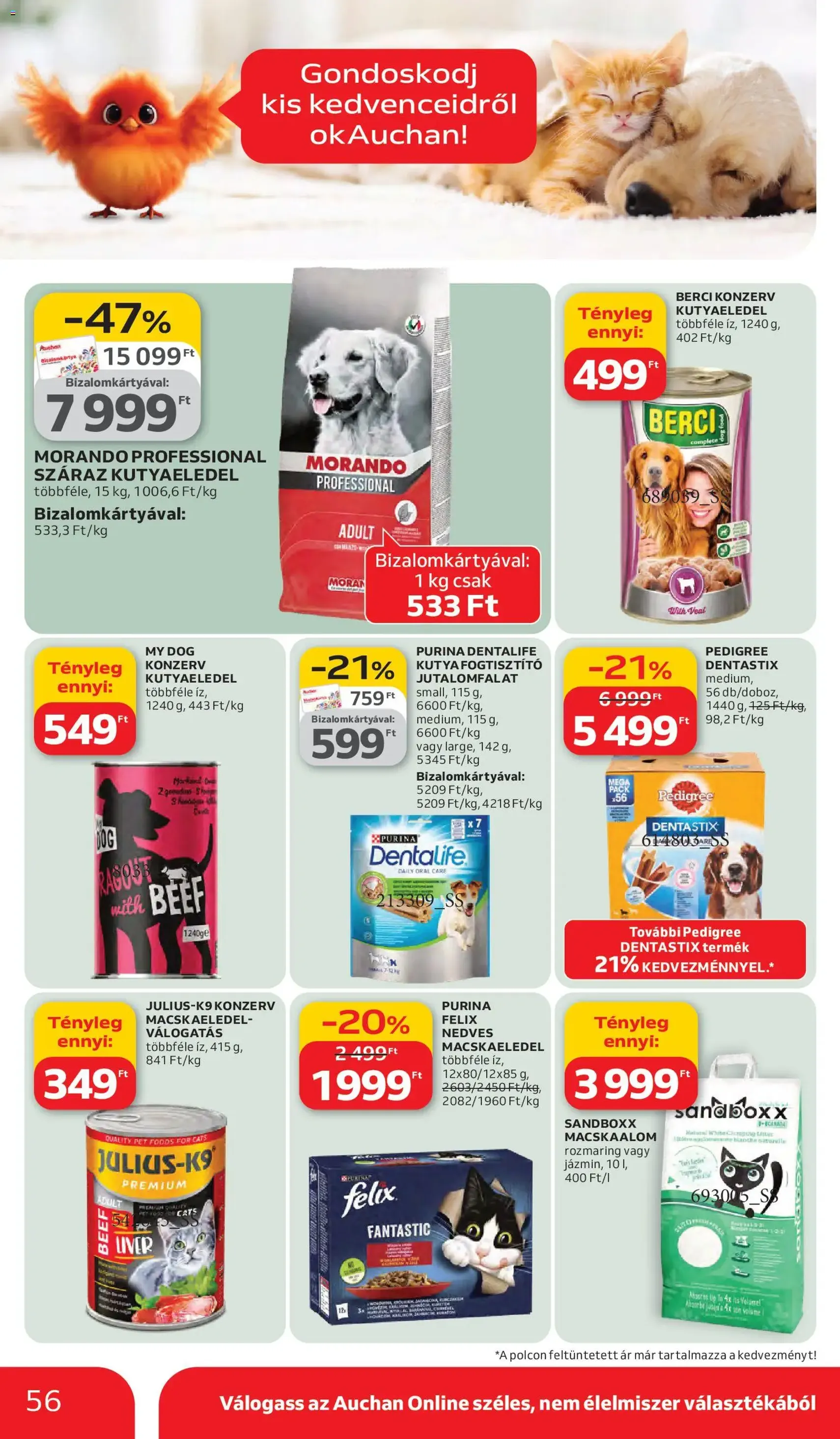 Auchan akciós újság - 2026.03.05. érvényes szórólap 56 oldal 60 oldalból