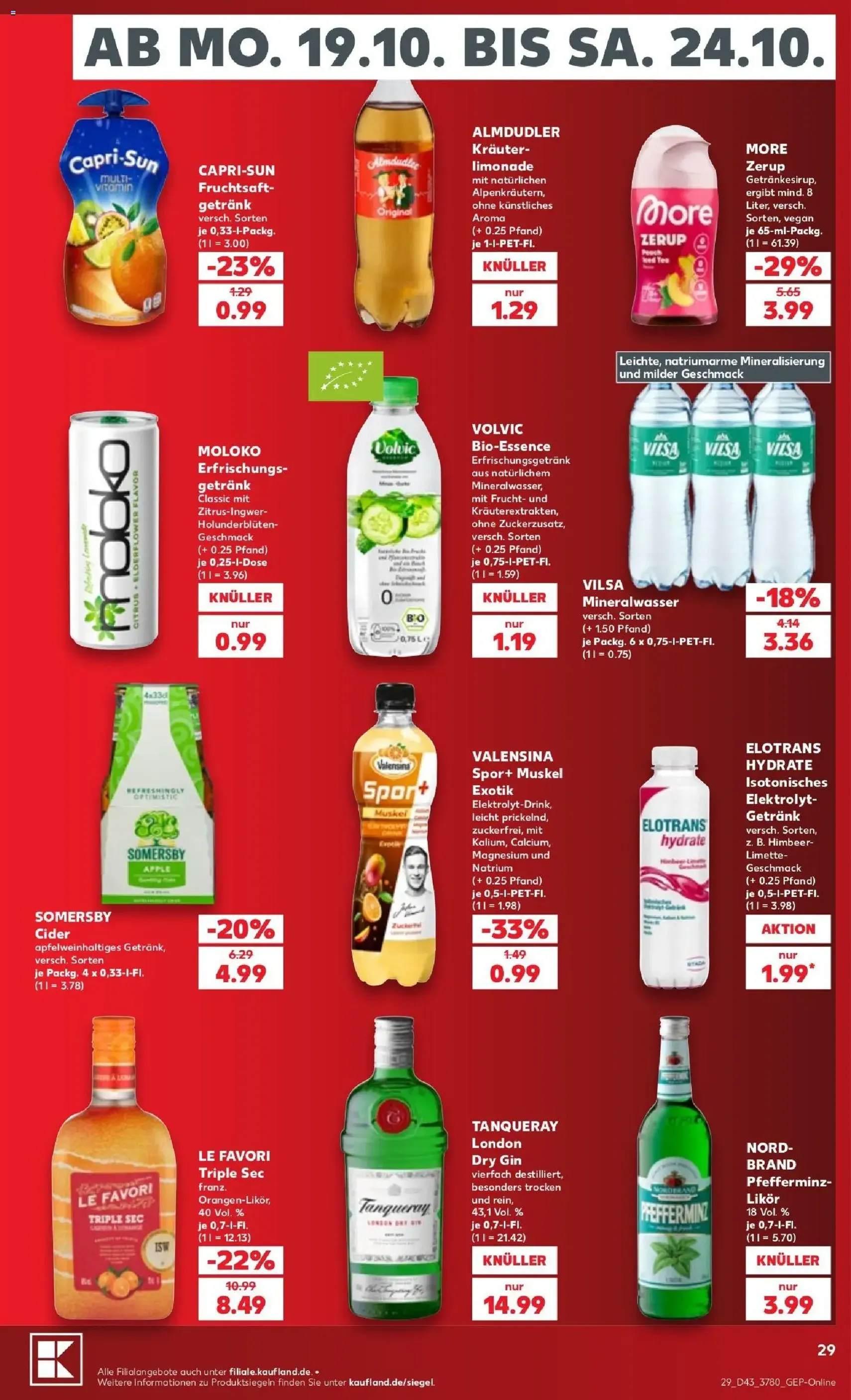 Kaufland Prospekt - Gültiger Prospekt ab 19.10.2026, Seite 29 von insgesamt 68