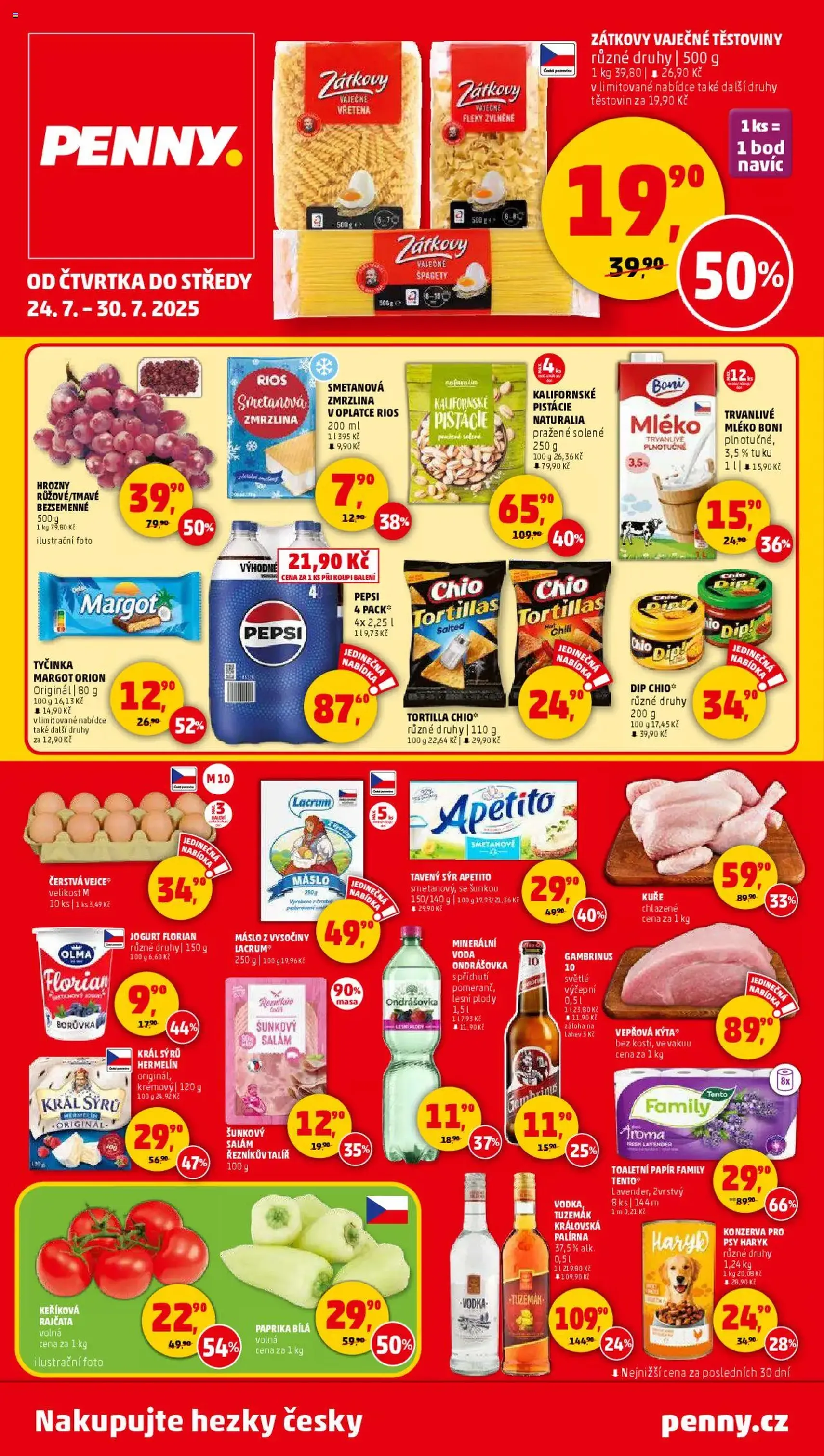 Penny Market leták - Čtvrtečník - platný leták od 24.07.2025 strana 1 z 33 Penny Market leták - Čtvrtečník - platný leták od 24.07.2025 strana 1 z 33