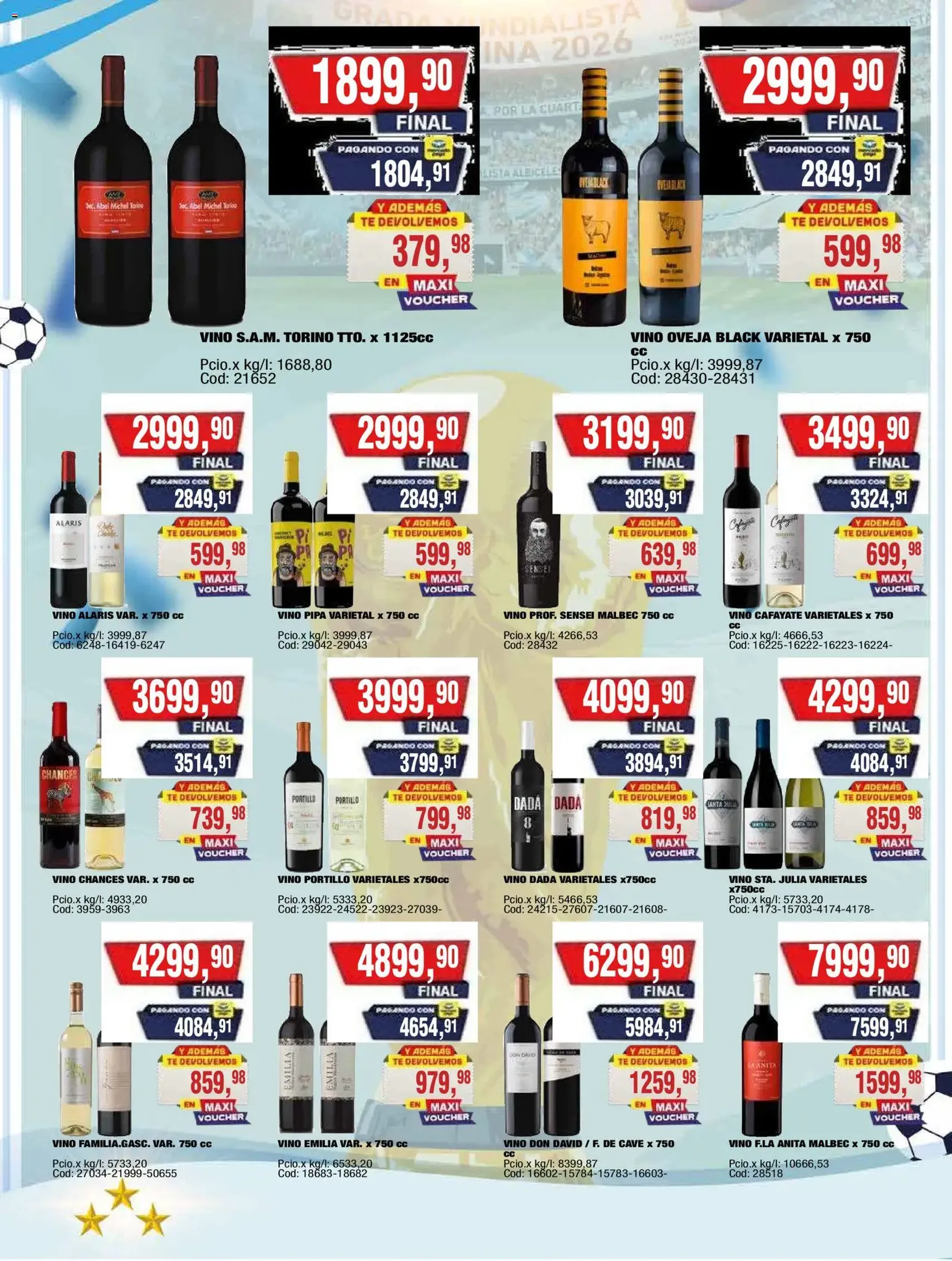 Maxiconsumo ofertas - folleto válido desde 20/07/2026 página 23 de 36