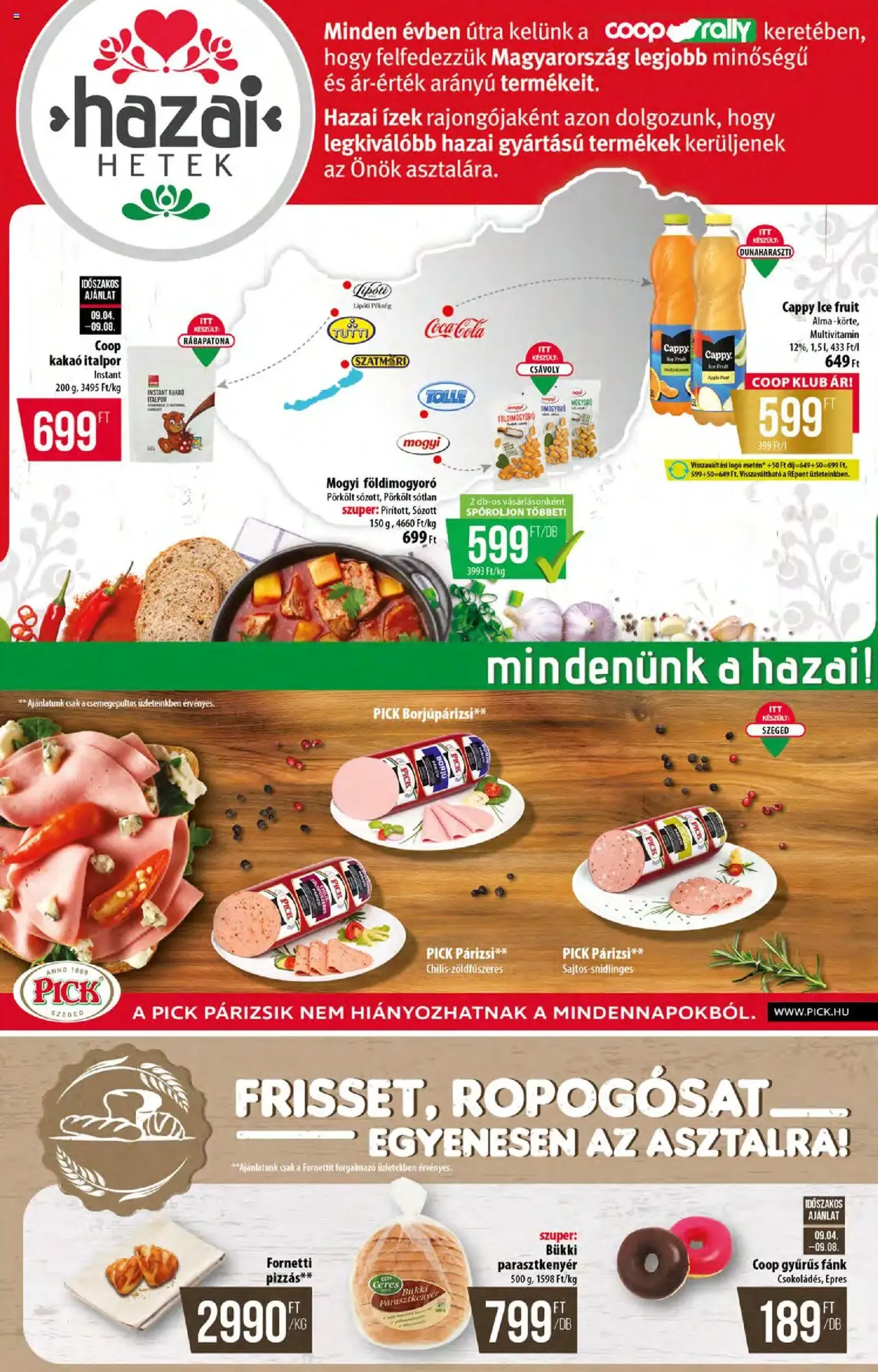 COOP Akciós újság - 2025.09.04. érvényes szórólap 5 oldal 12 oldalból COOP Akciós újság - 2025.09.04. érvényes szórólap 5 oldal 12 oldalból