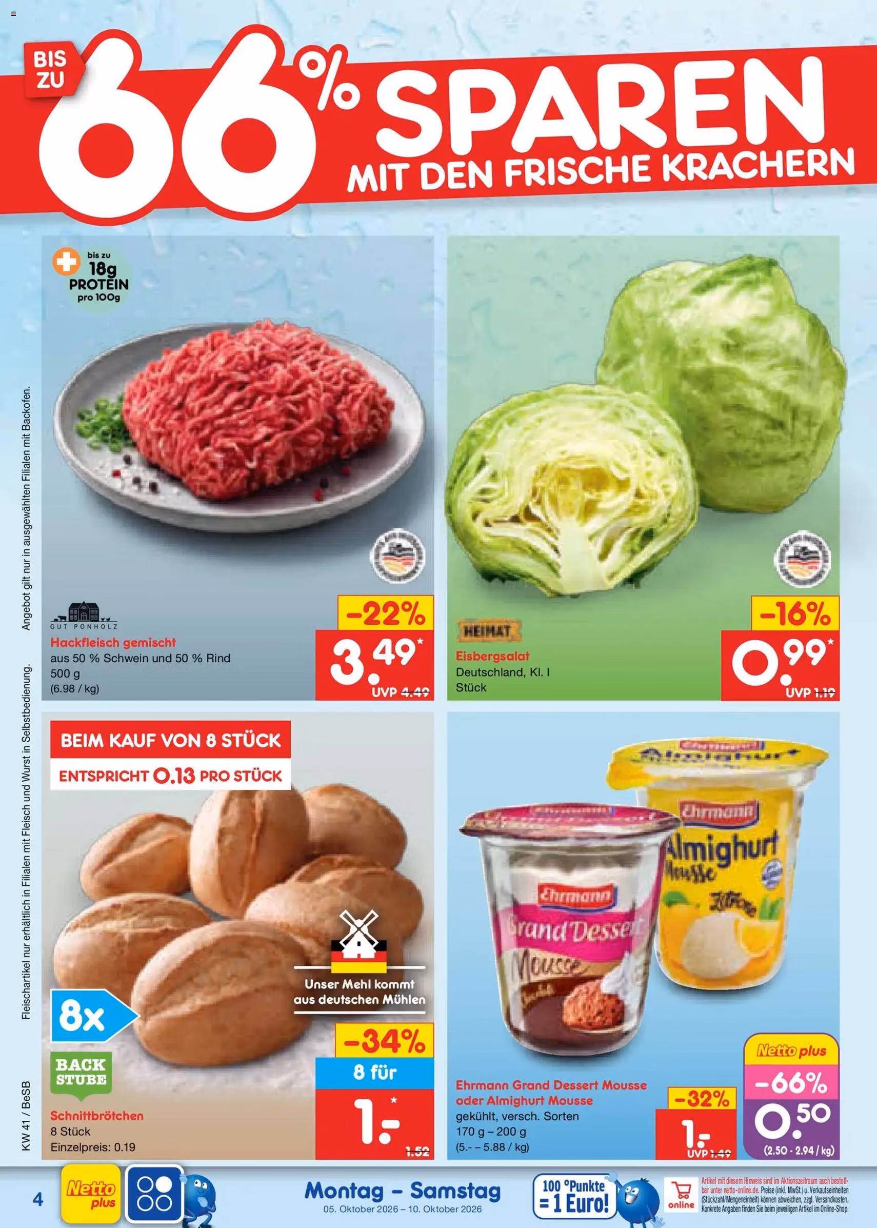 Netto Marken-Discount Prospekt - Gültiger Prospekt ab 05.10.2026, Seite 4 von insgesamt 68
