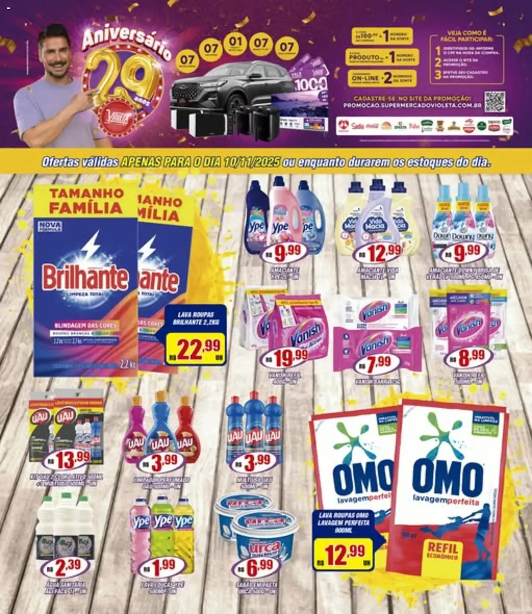 Violeta Supermercados - Ofertas da semana - folheto válido a partir de 10/11/2025 página 1 de 2