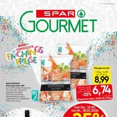 SPAR Gourmet Flugblatt - Prospekt Vorschau gültig ab 12.02.2026