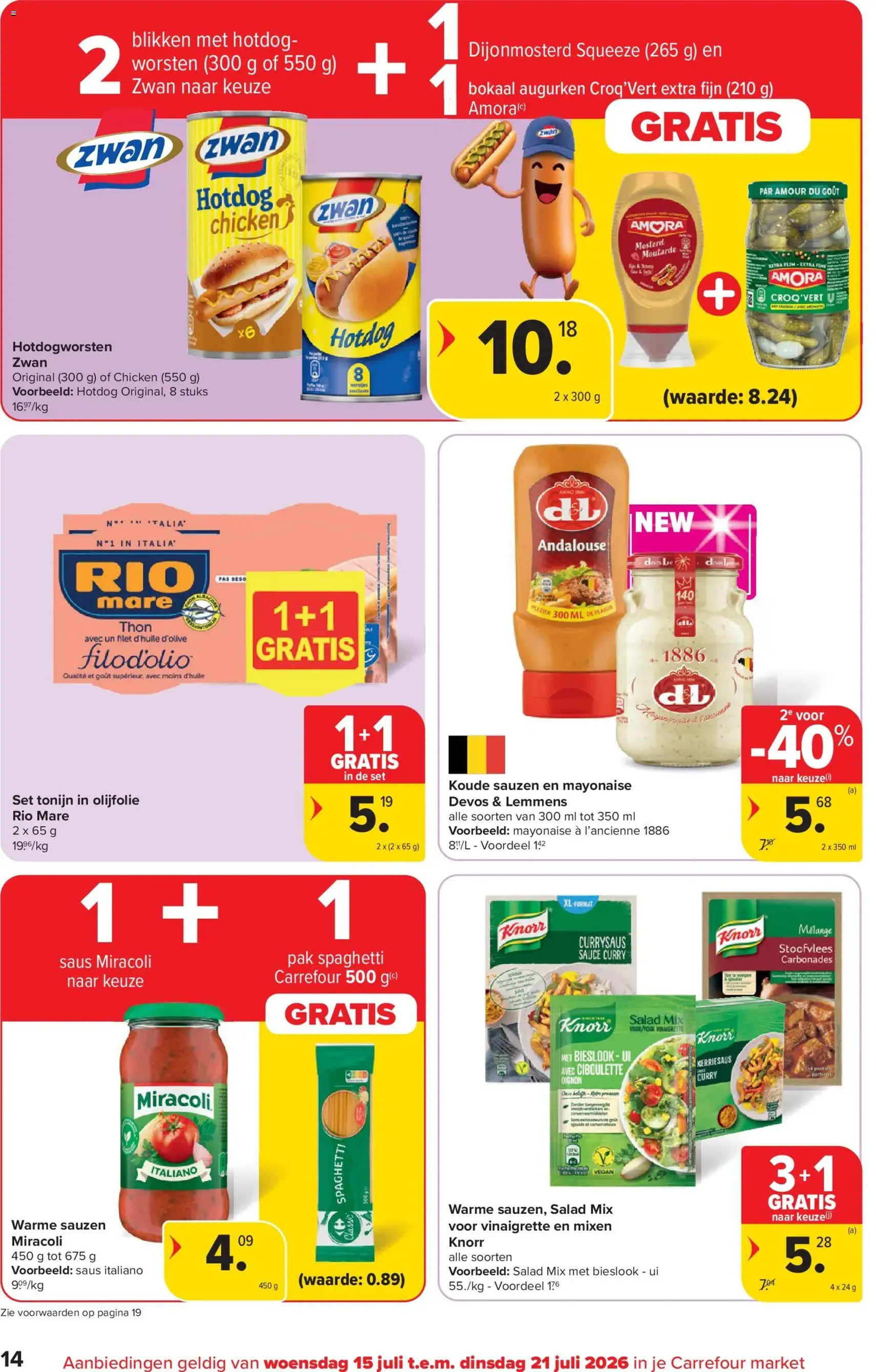 Carrefour market folder week 29 - geldige folder vanaf 15/07/2026 pagina 14 van 20