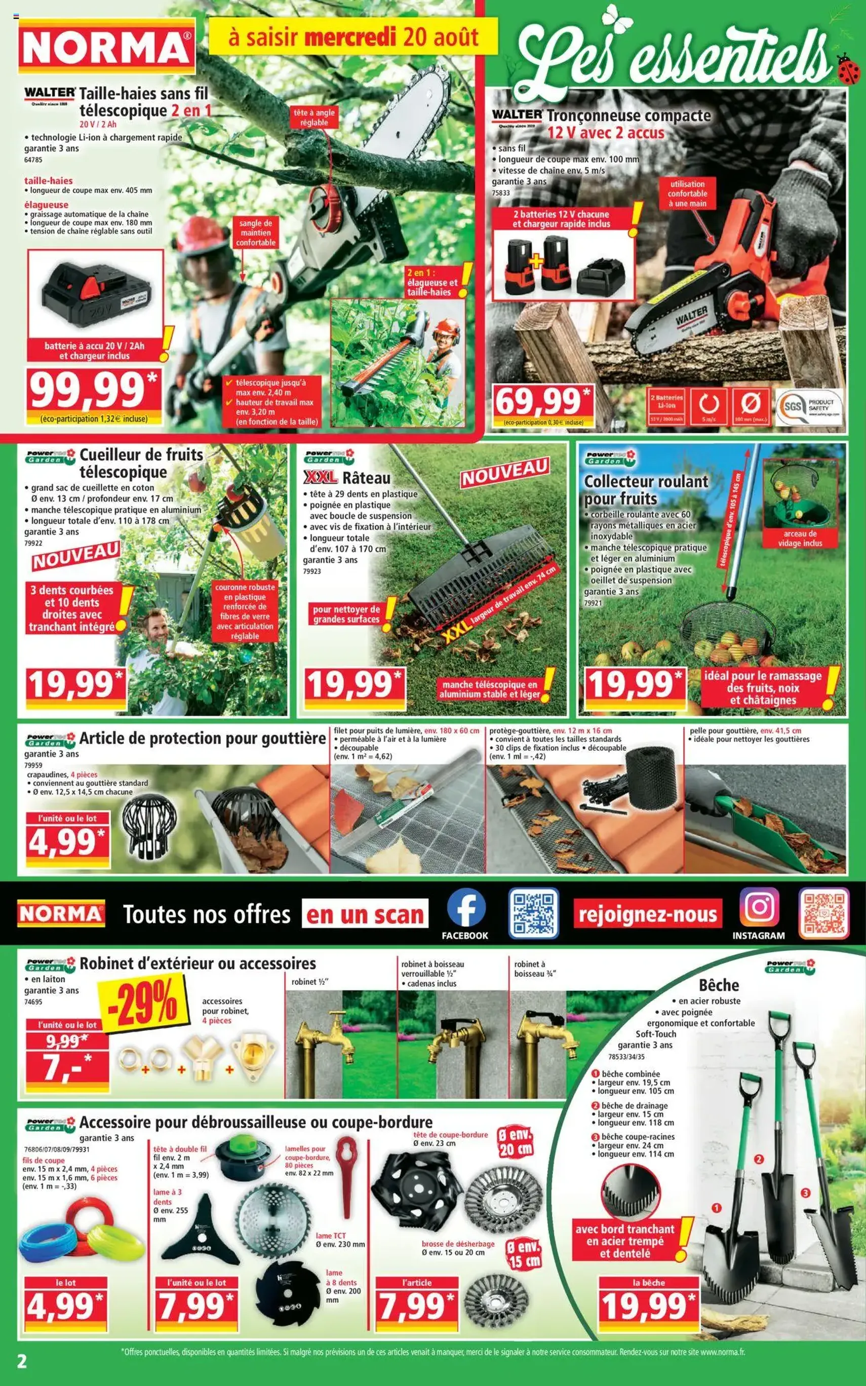 Norma catalogue - brochure valable à partir du 20/08/2025, page 2 sur 12 Norma catalogue - brochure valable à partir du 20/08/2025, page 2 sur 12