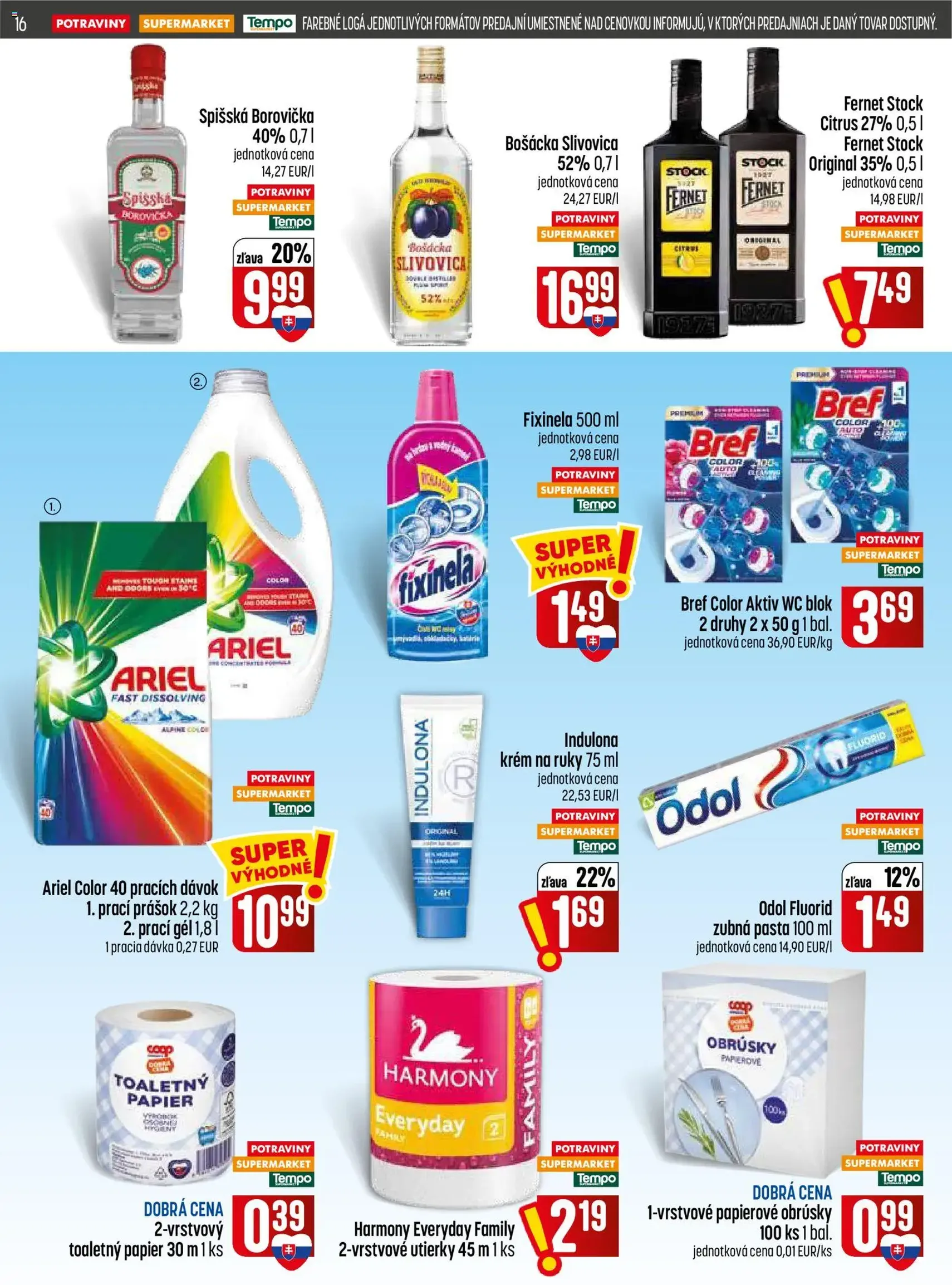 COOP Jednota leták - platný leták od 20.08.2026 strana 16 z 32