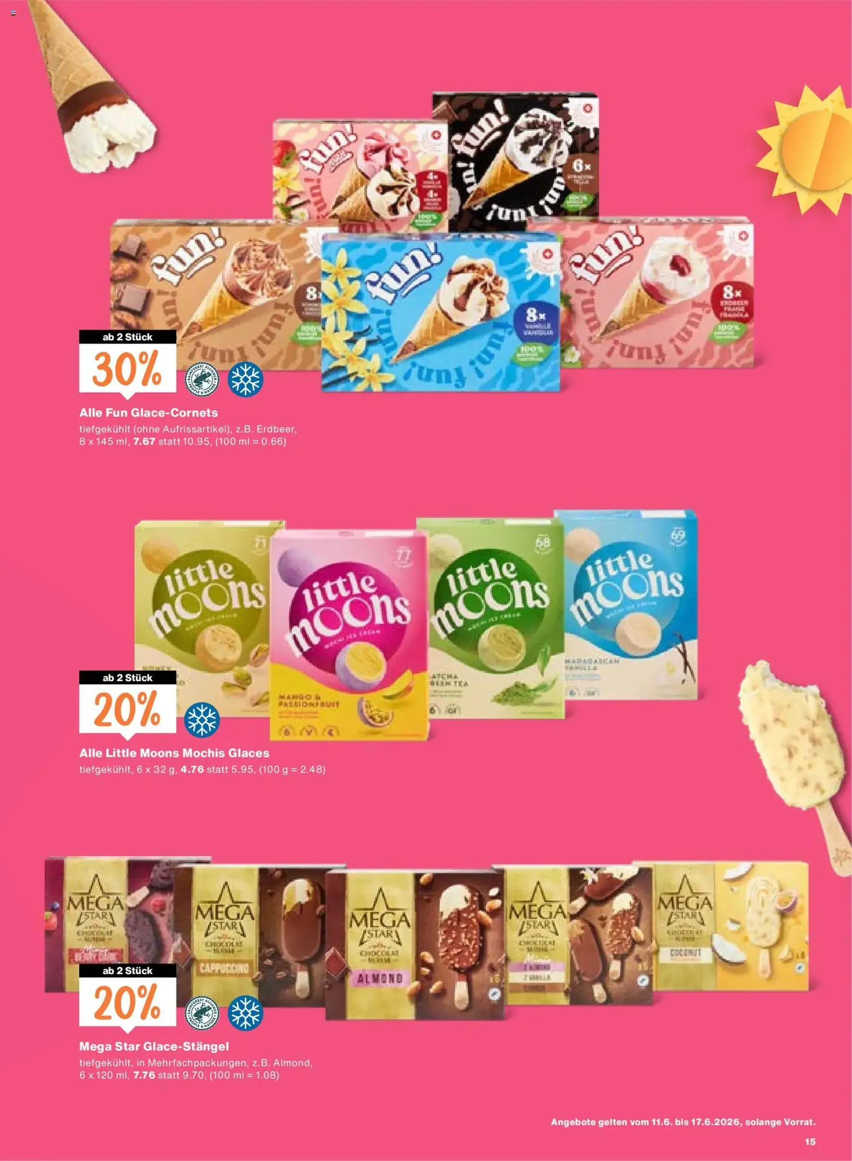 Migros aktionen - Gültiger Prospekt ab 11.06.2026, Seite 15 von insgesamt 24